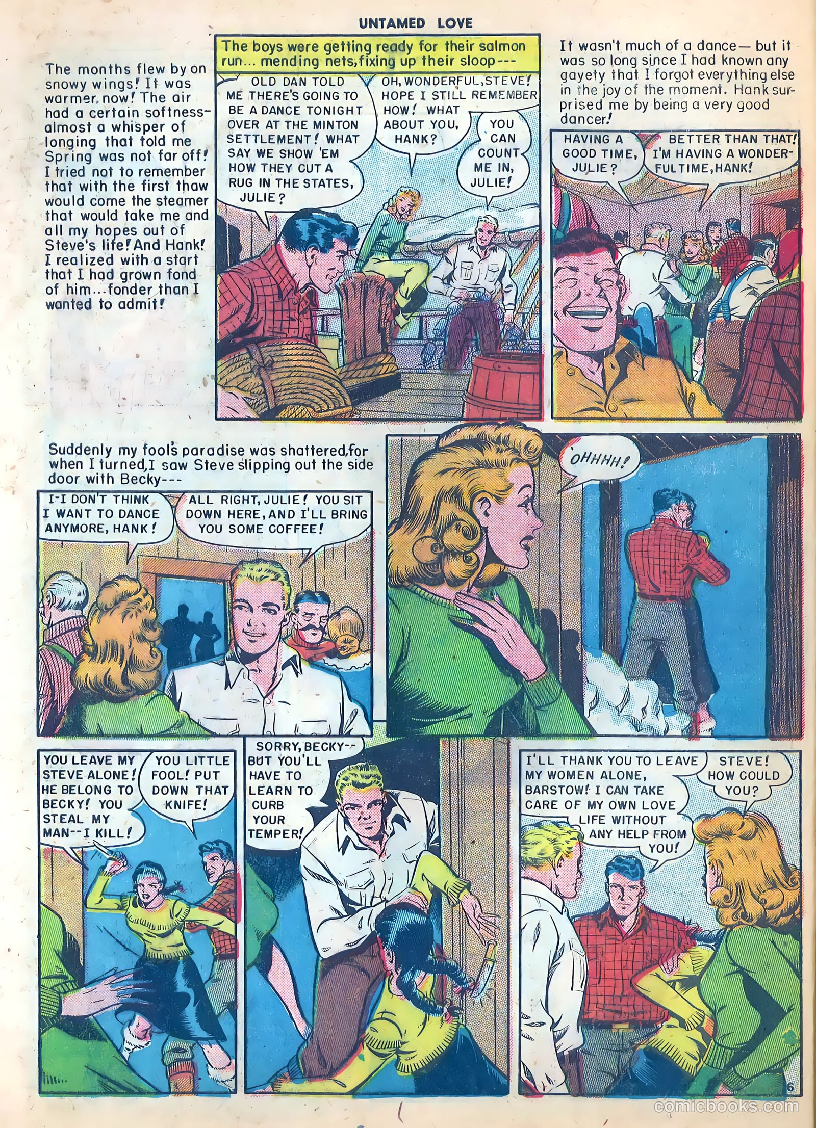 Untamed Love #1 (1950) — page 32 of 36