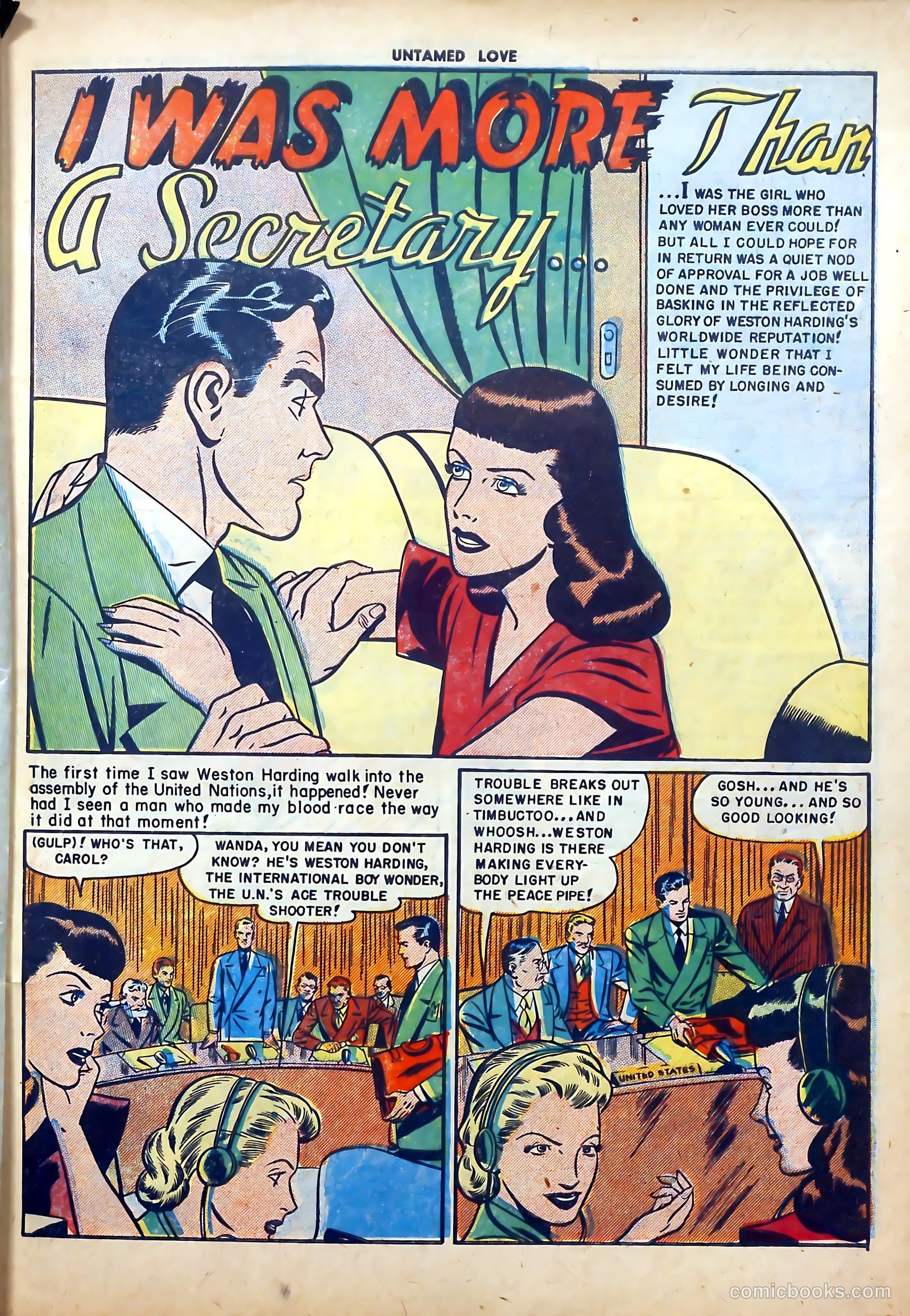 Untamed Love #2 (1950) — page 3 of 36