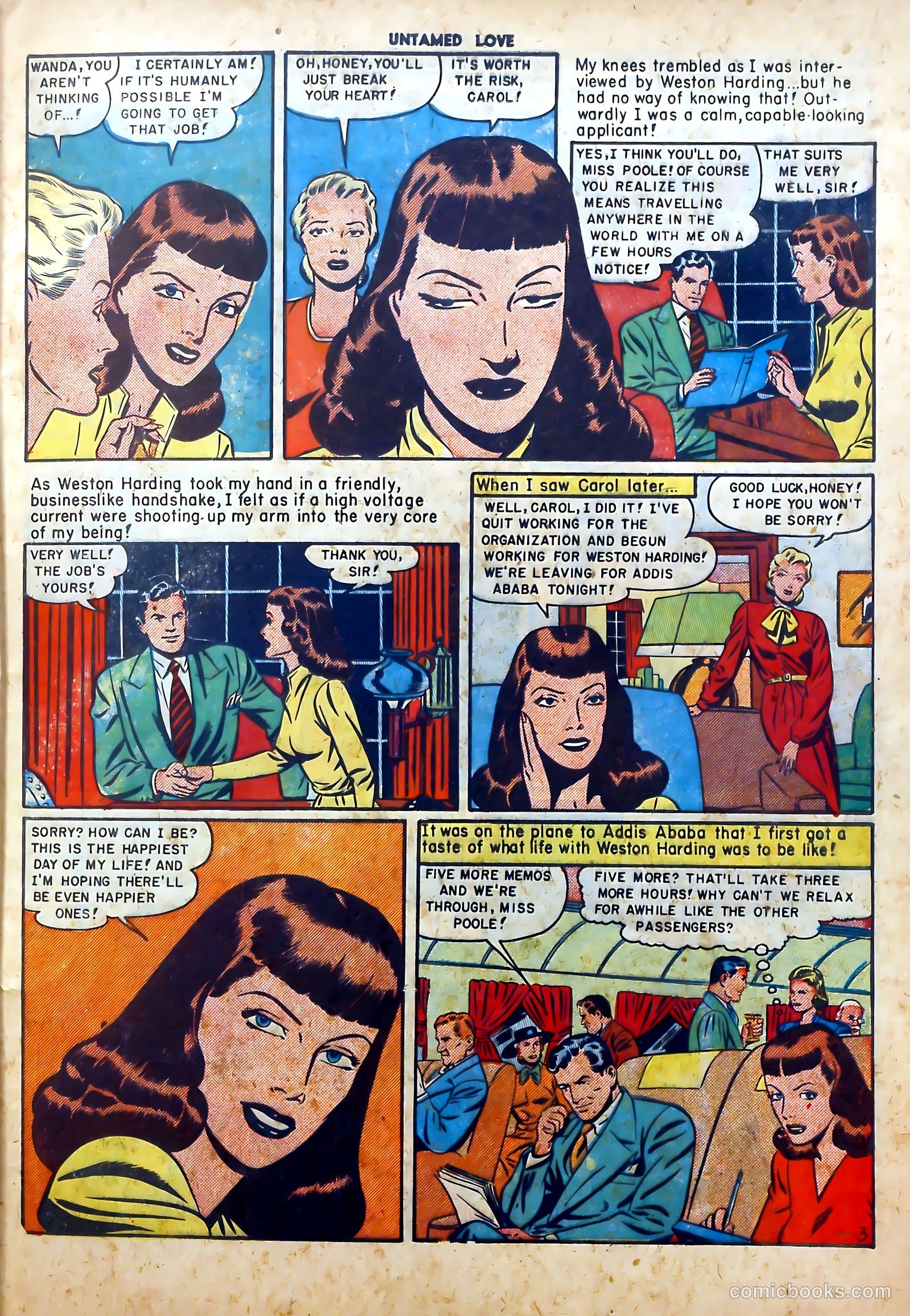 Untamed Love #2 (1950) — page 5 of 36