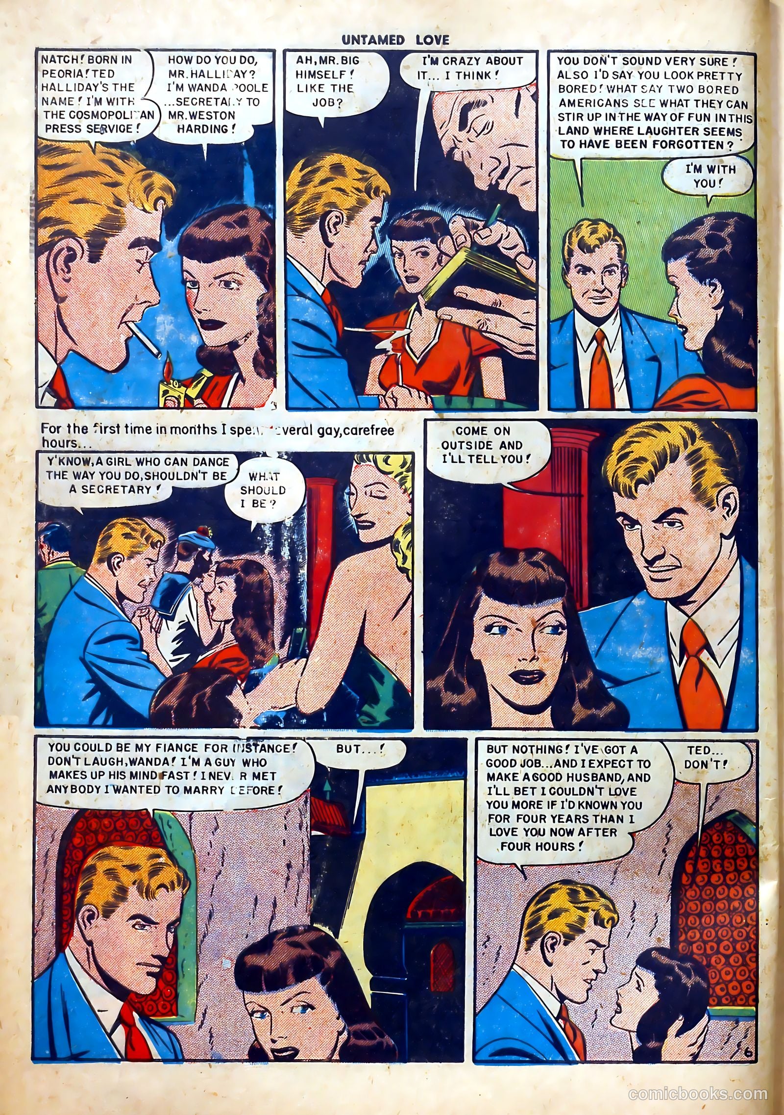 Untamed Love #2 (1950) — page 8 of 36