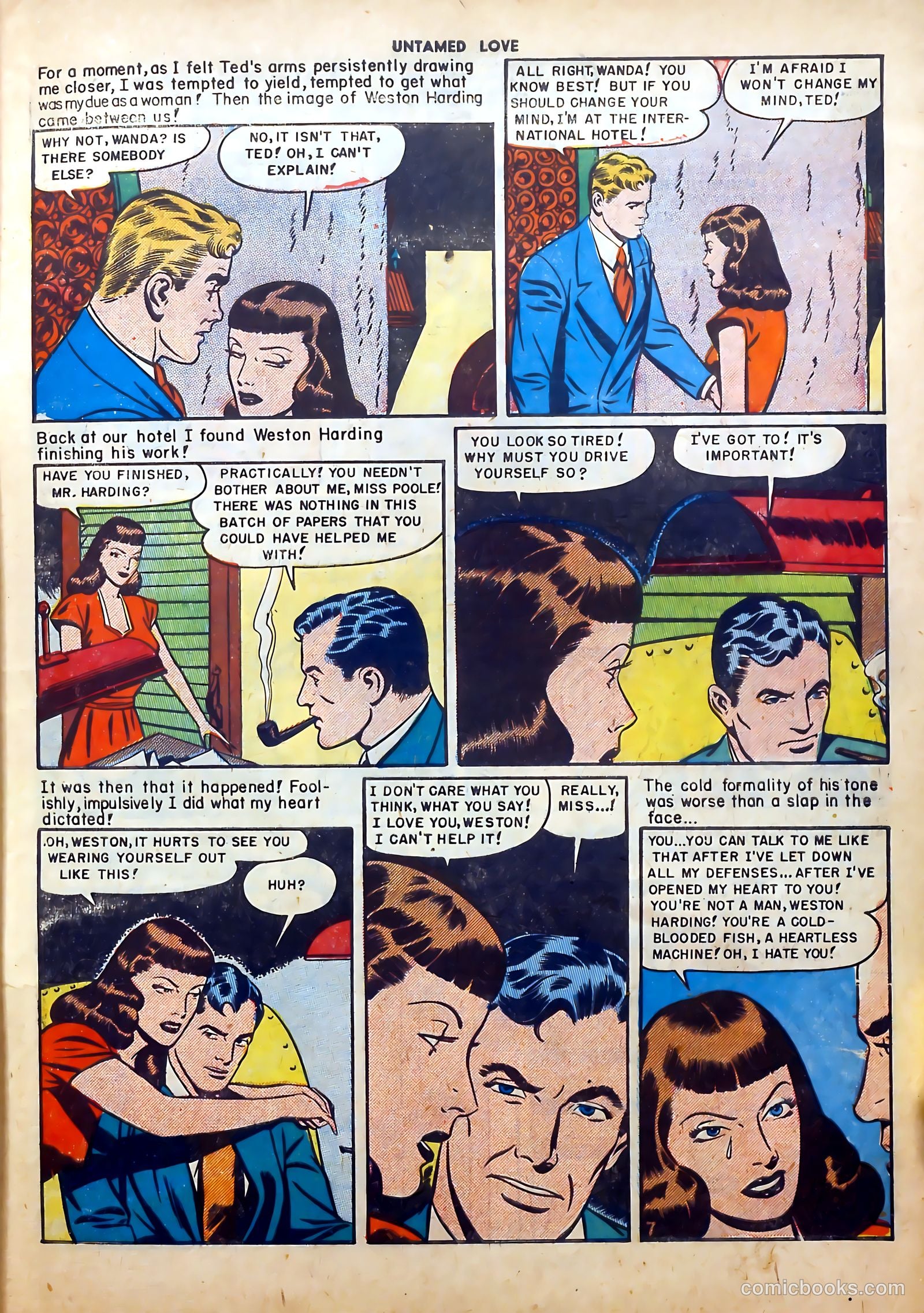 Untamed Love #2 (1950) — page 9 of 36