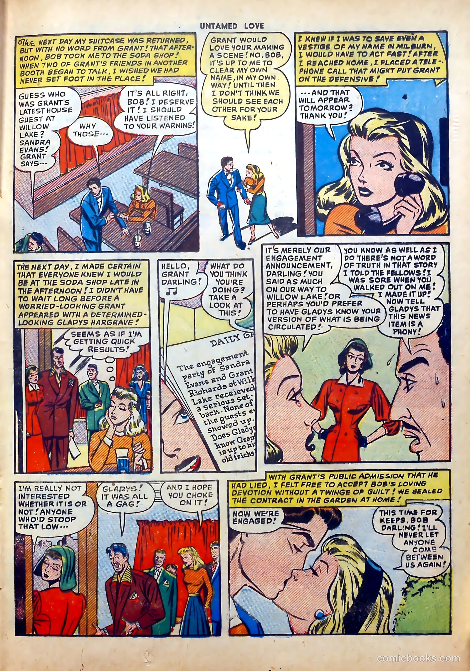Untamed Love #2 (1950) — page 17 of 36