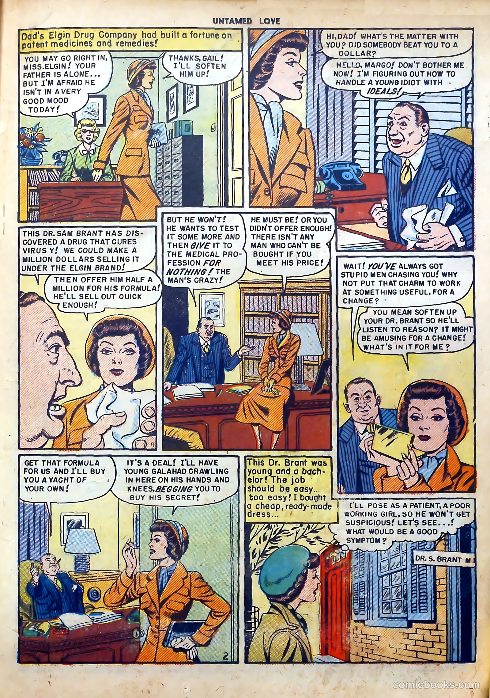 Untamed Love #2 (1950) — page 19 of 36