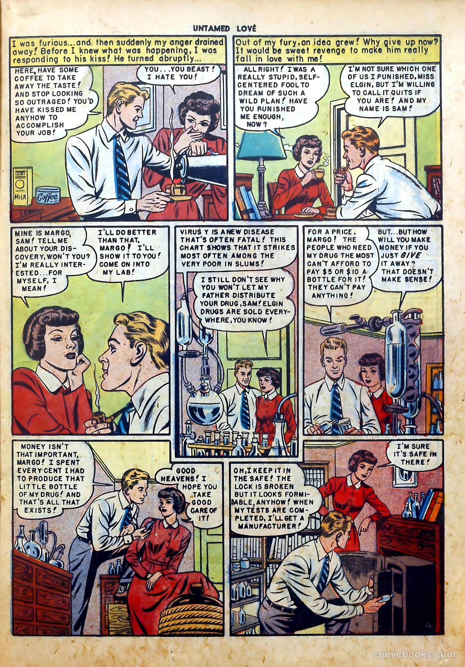 Untamed Love #2 (1950) — page 21 of 36
