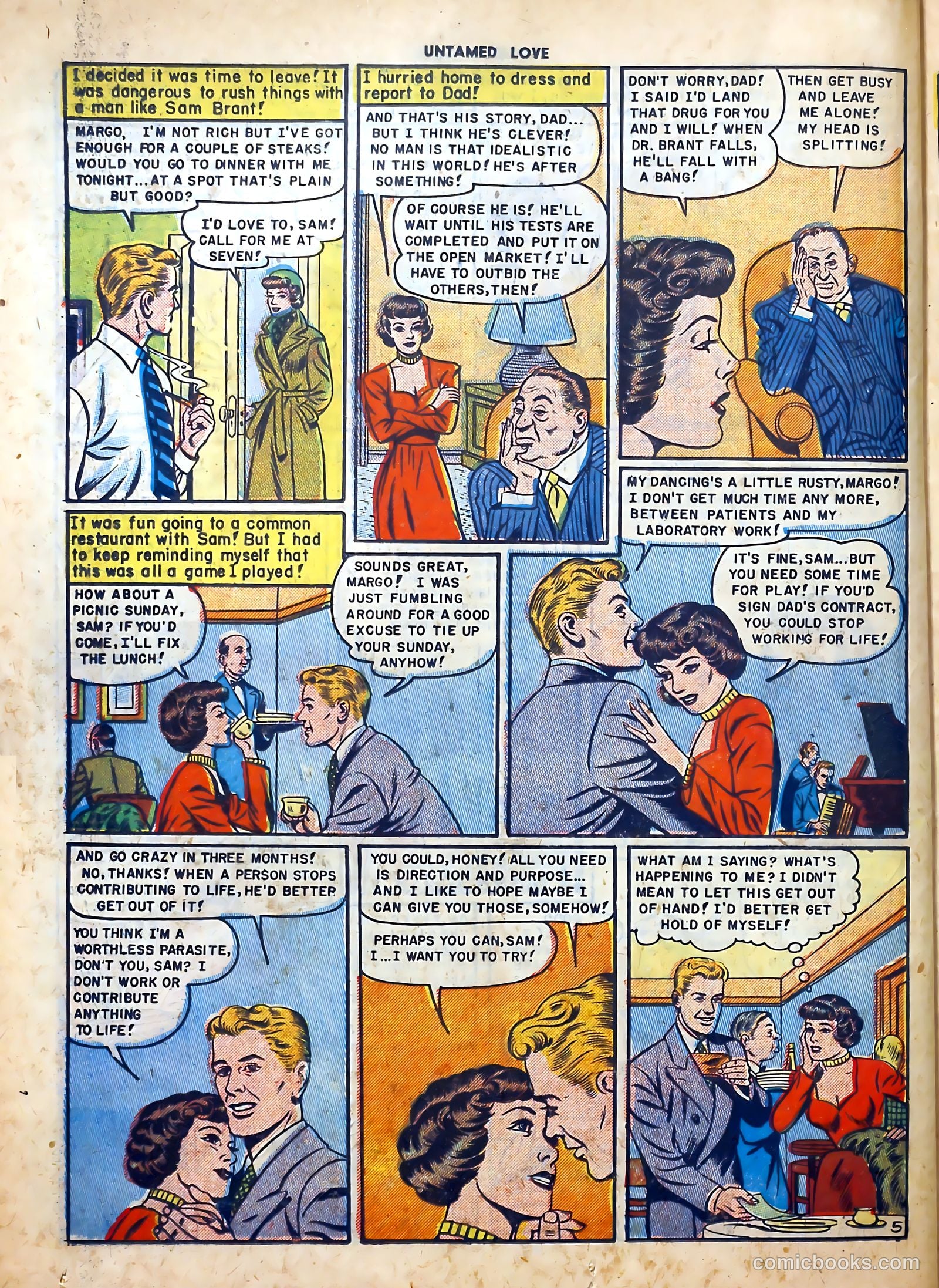 Untamed Love #2 (1950) — page 22 of 36