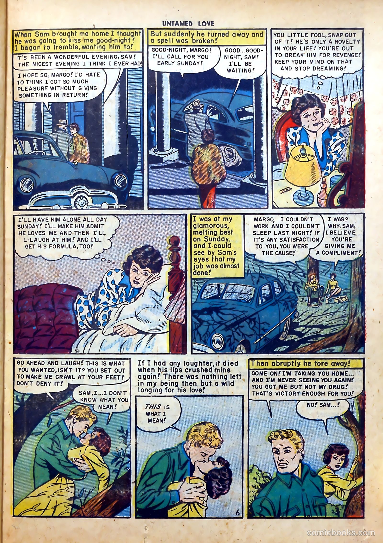 Untamed Love #2 (1950) — page 23 of 36