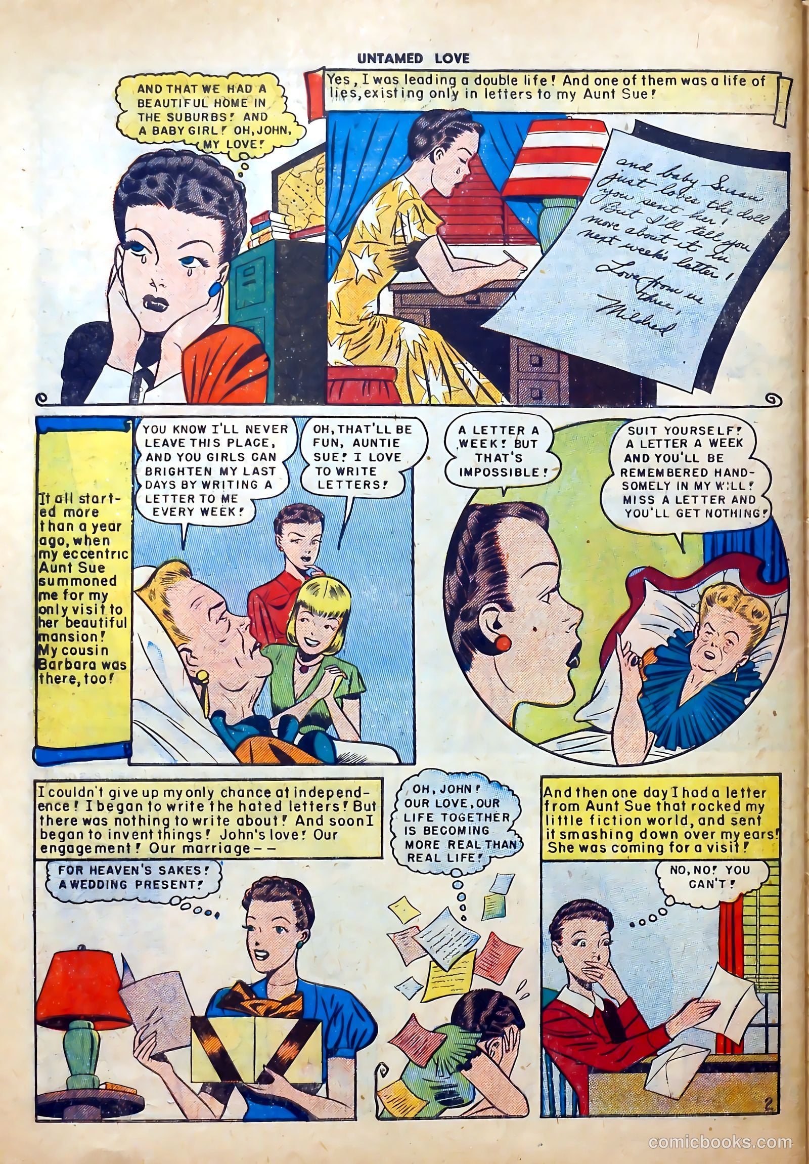 Untamed Love #2 (1950) — page 28 of 36