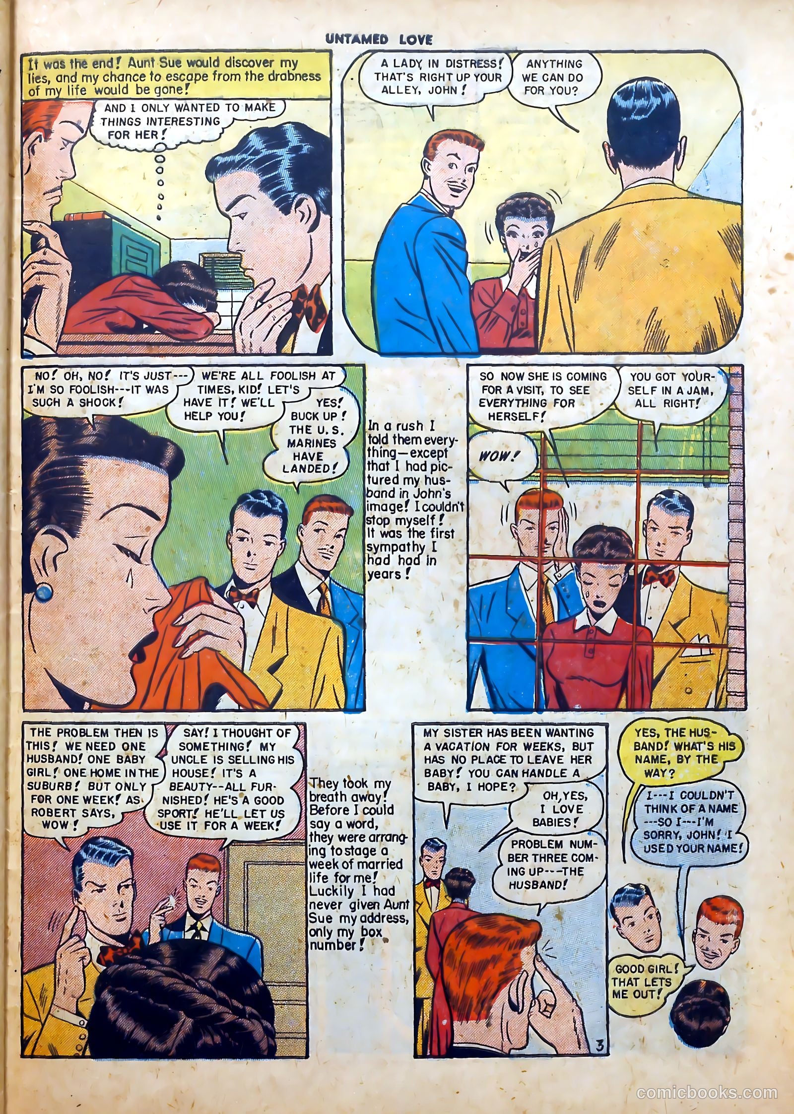 Untamed Love #2 (1950) — page 29 of 36