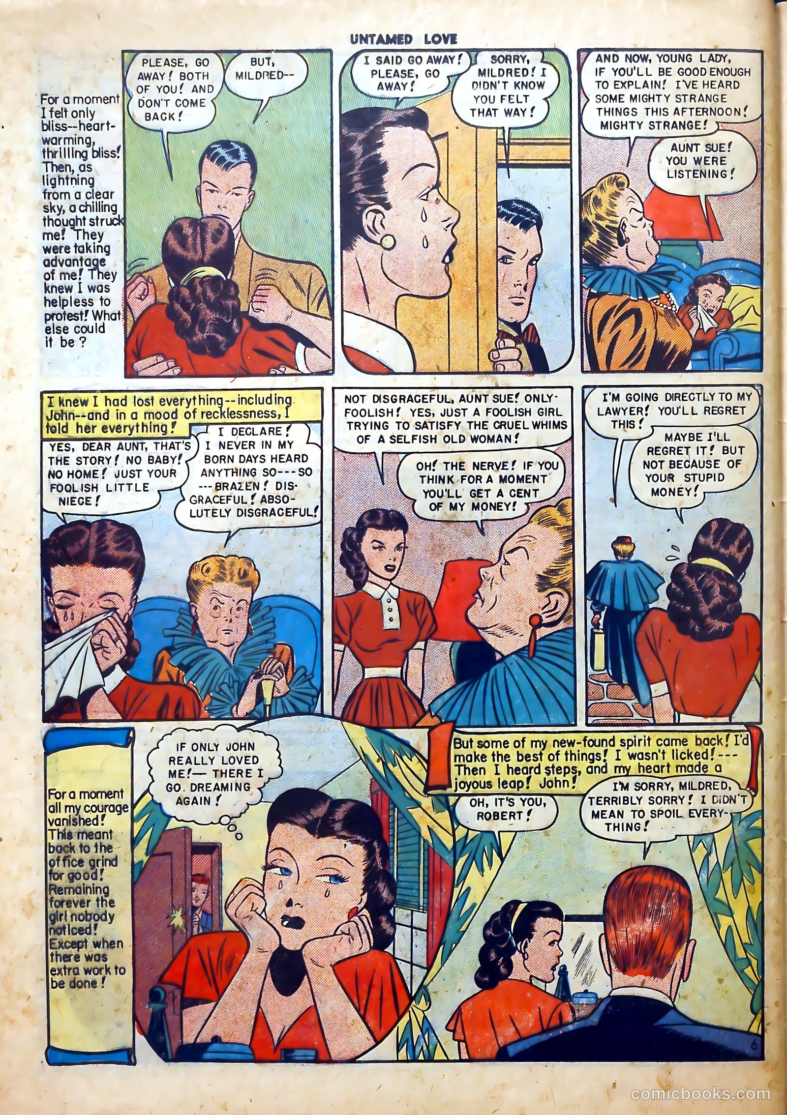 Untamed Love #2 (1950) — page 32 of 36