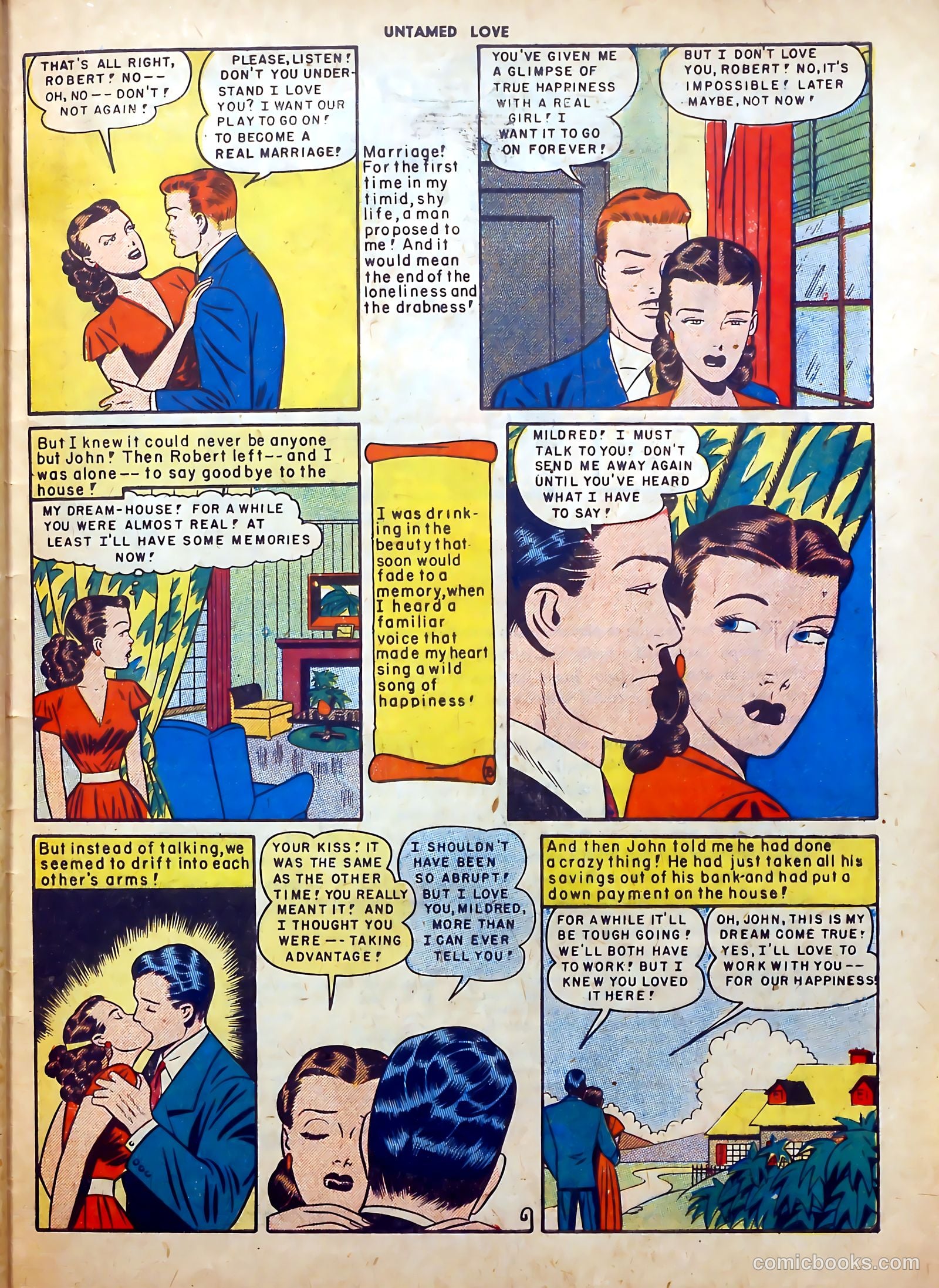 Untamed Love #2 (1950) — page 33 of 36