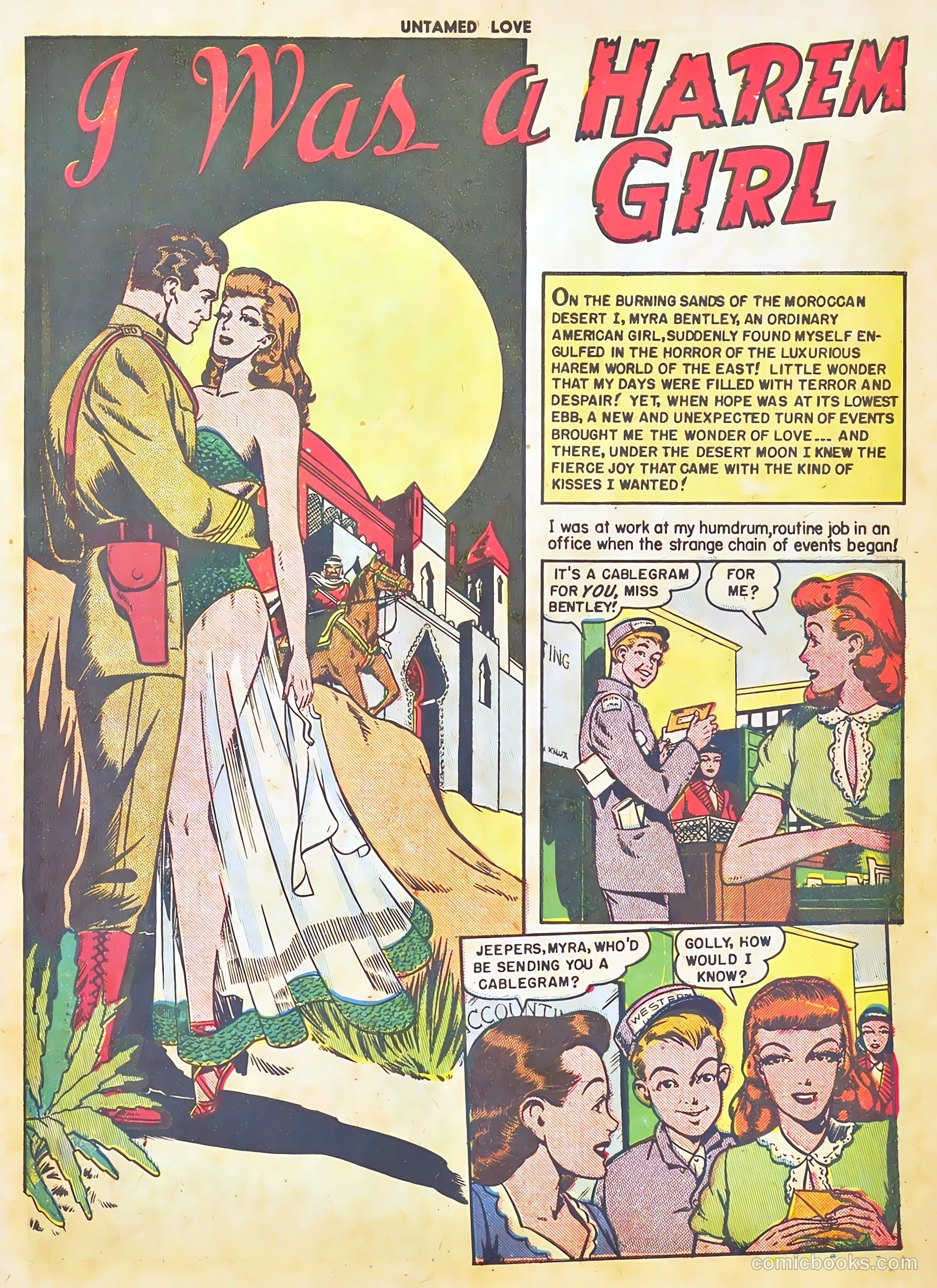 Untamed Love #3 (1950) — page 3 of 37