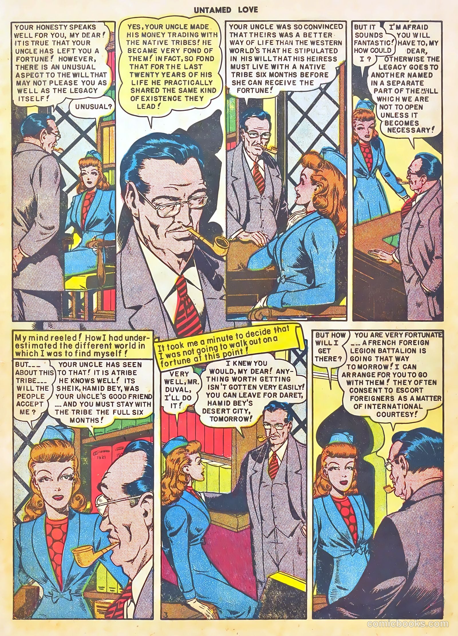 Untamed Love #3 (1950) — page 5 of 37
