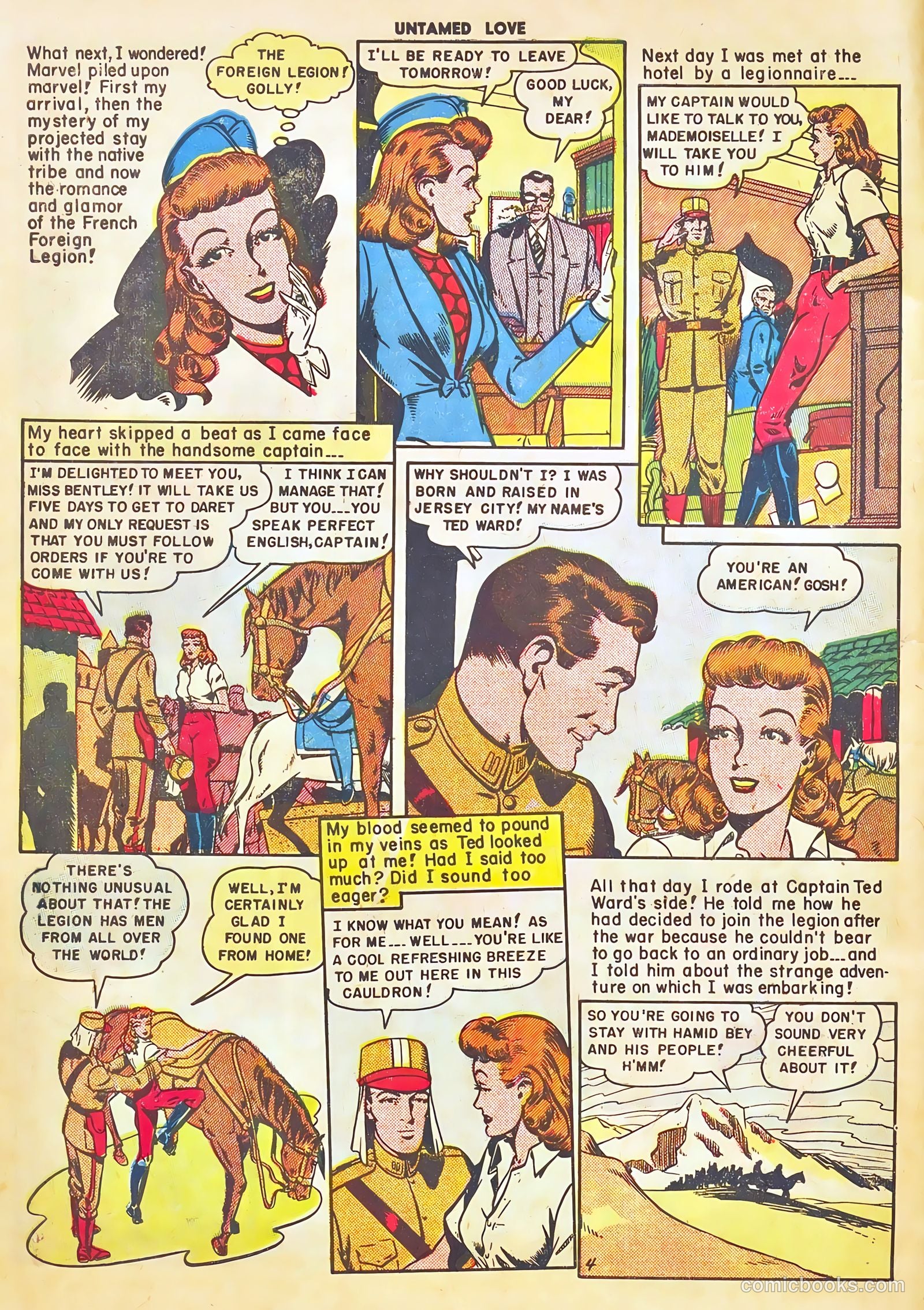 Untamed Love #3 (1950) — page 6 of 37