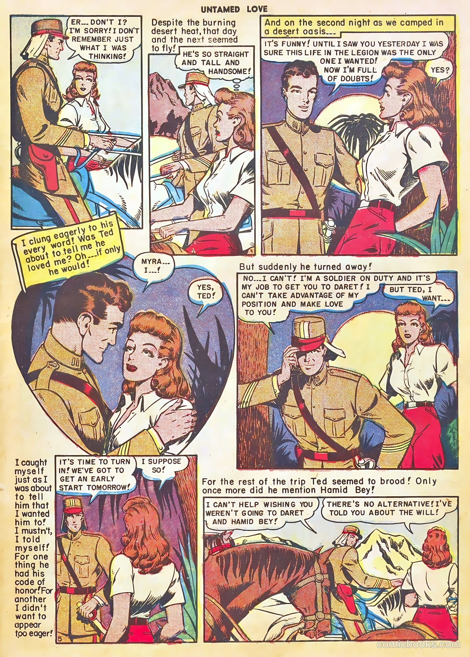 Untamed Love #3 (1950) — page 7 of 37