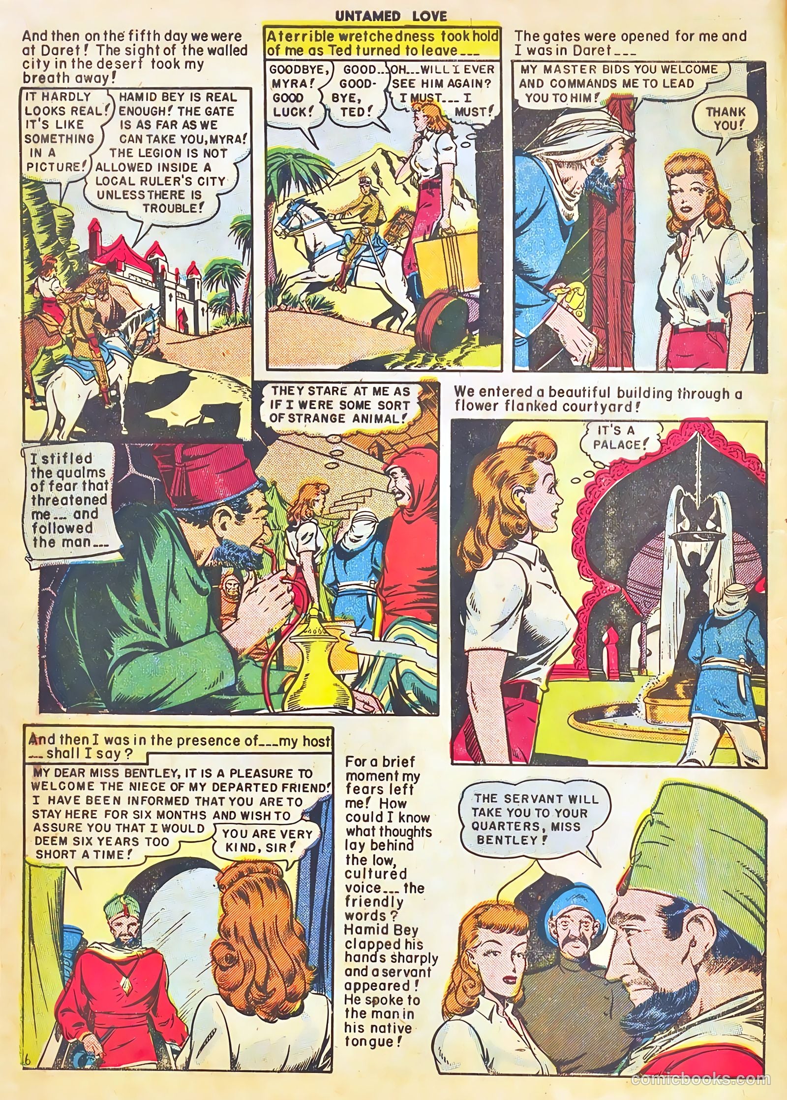 Untamed Love #3 (1950) — page 8 of 37