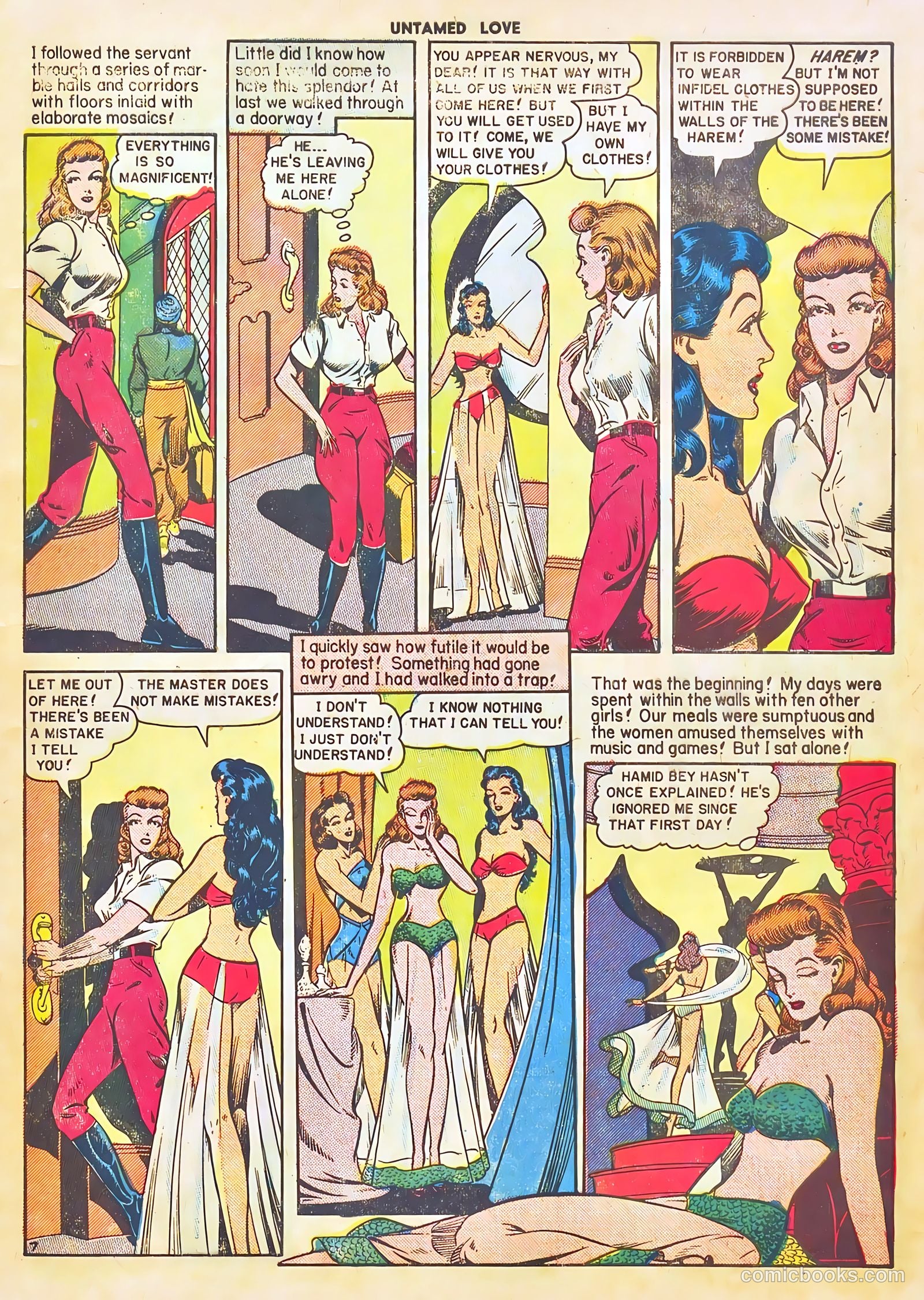 Untamed Love #3 (1950) — page 9 of 37