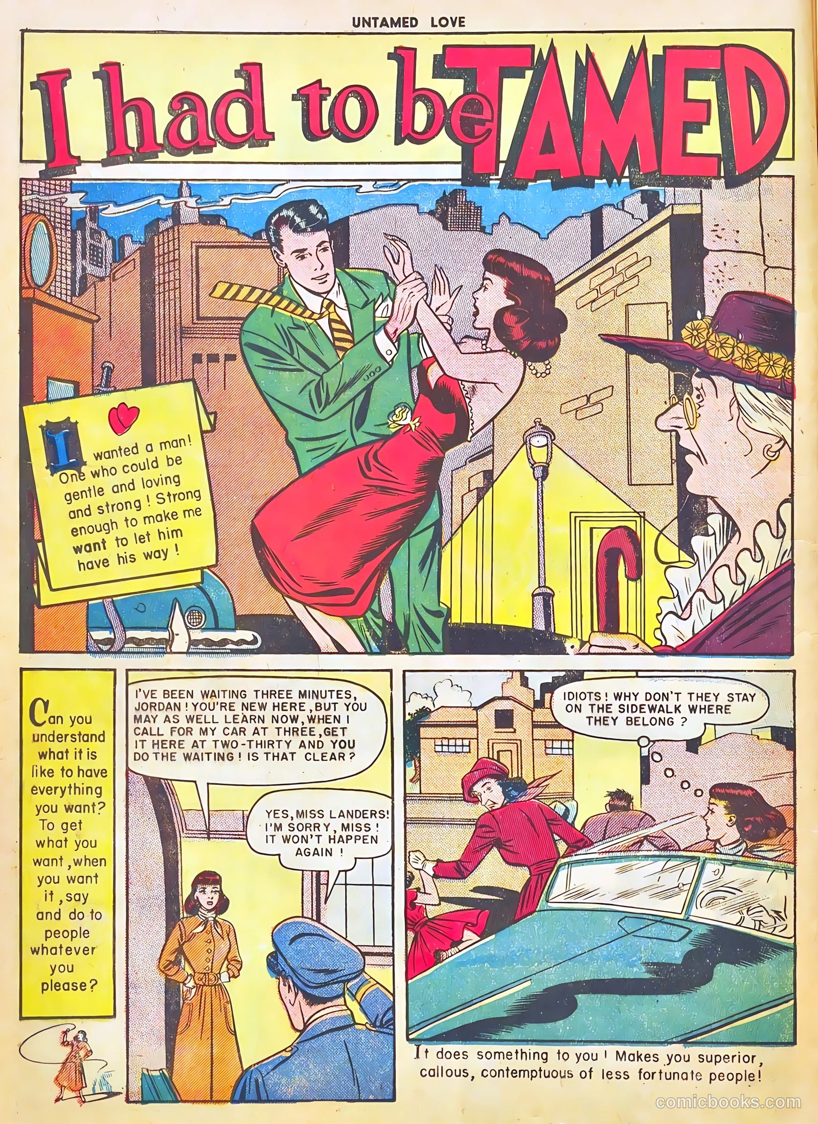 Untamed Love #3 (1950) — page 12 of 37