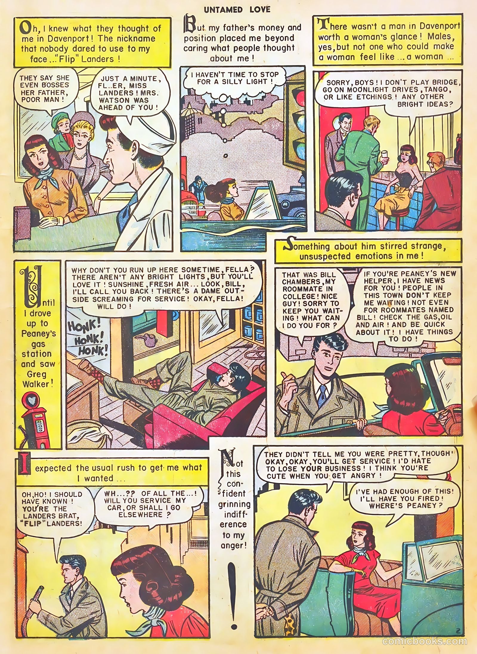 Untamed Love #3 (1950) — page 13 of 37