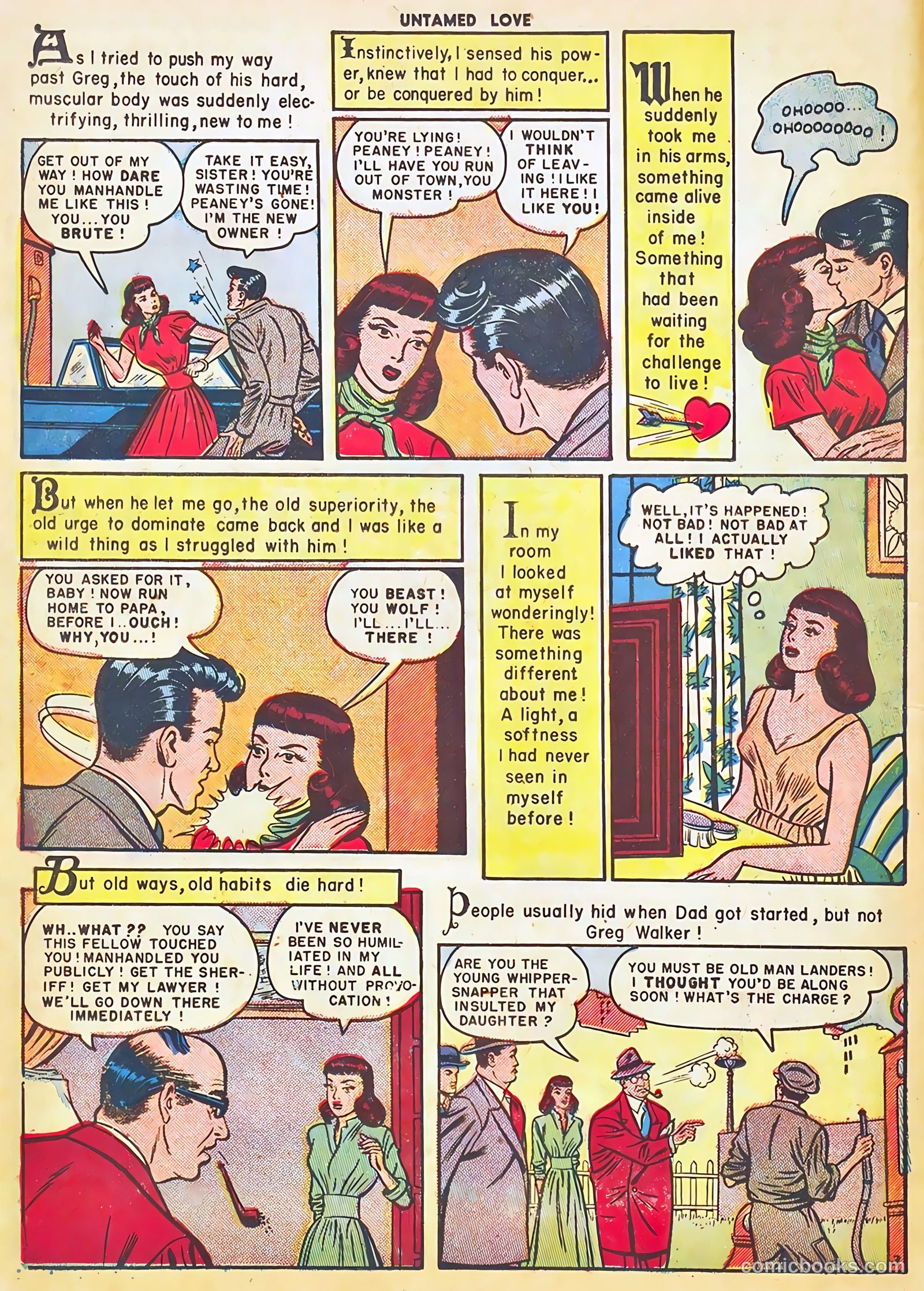 Untamed Love #3 (1950) — page 14 of 37