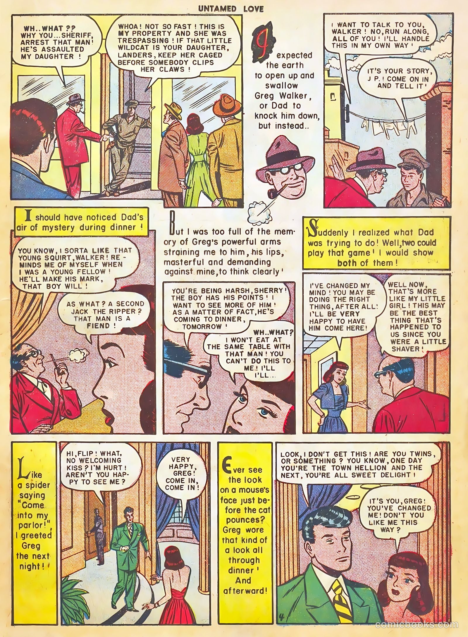 Untamed Love #3 (1950) — page 15 of 37