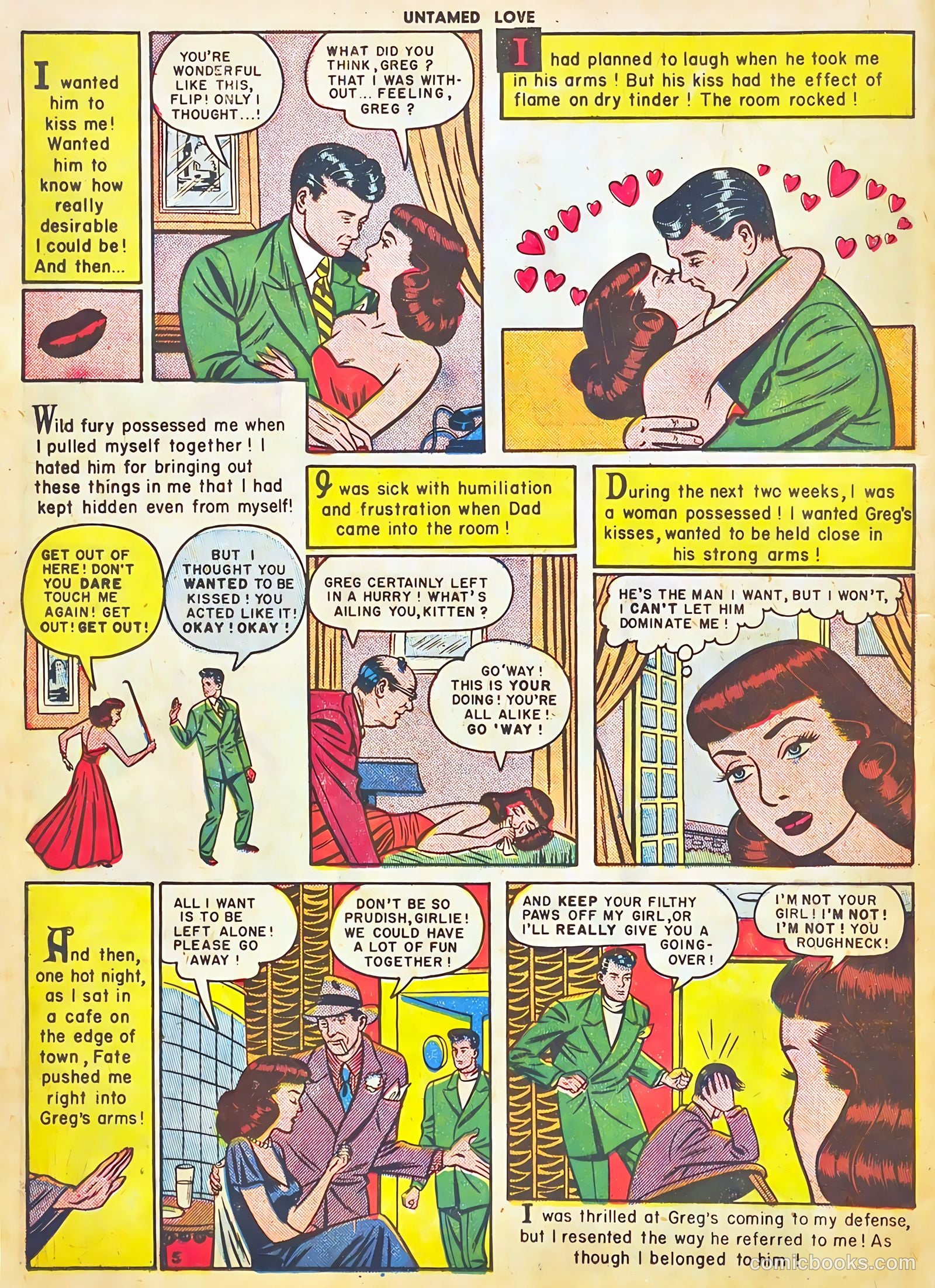Untamed Love #3 (1950) — page 16 of 37