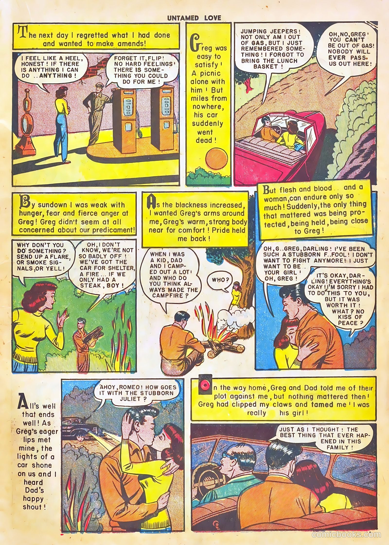 Untamed Love #3 (1950) — page 17 of 37