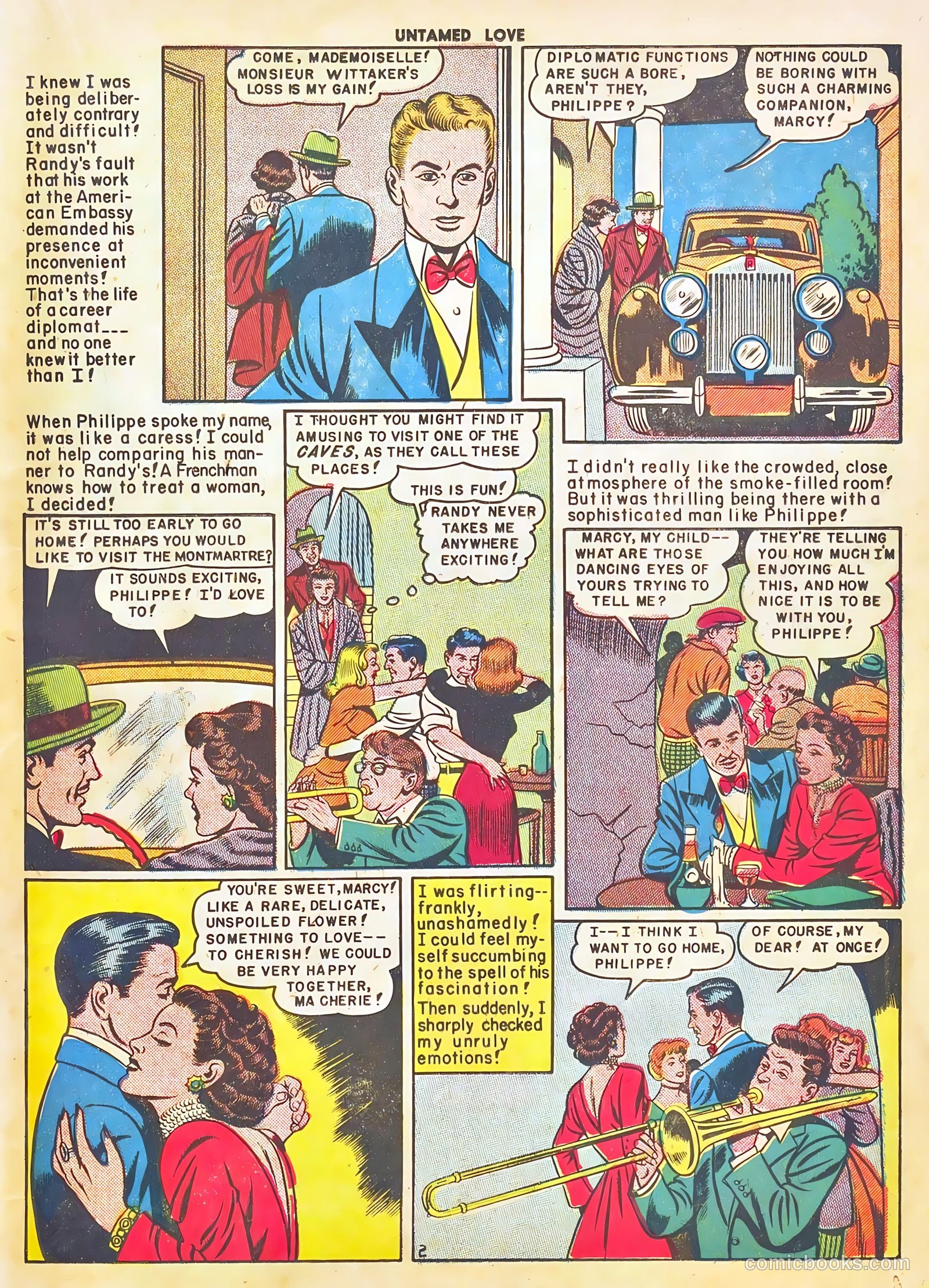 Untamed Love #3 (1950) — page 19 of 37