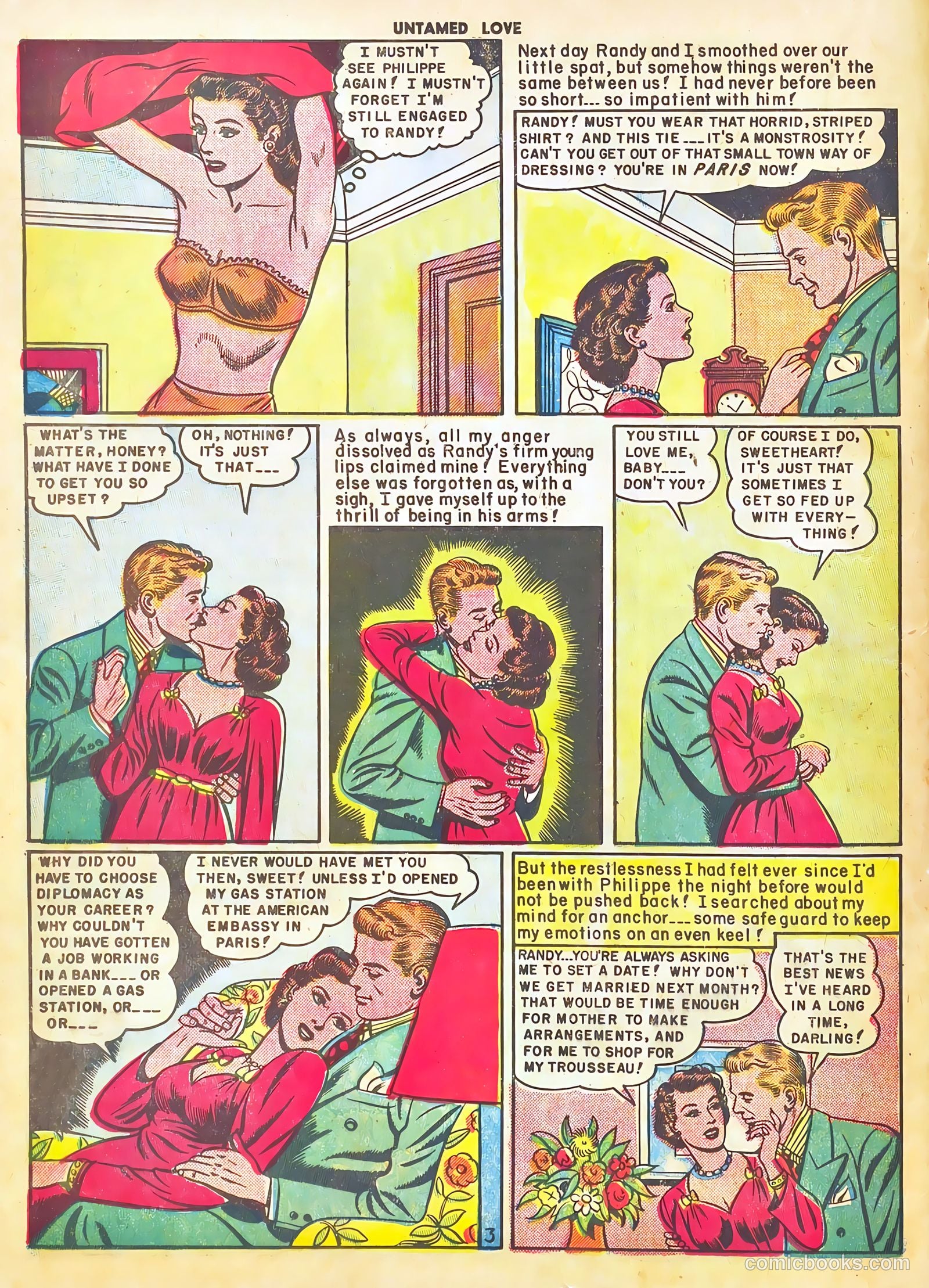 Untamed Love #3 (1950) — page 20 of 37
