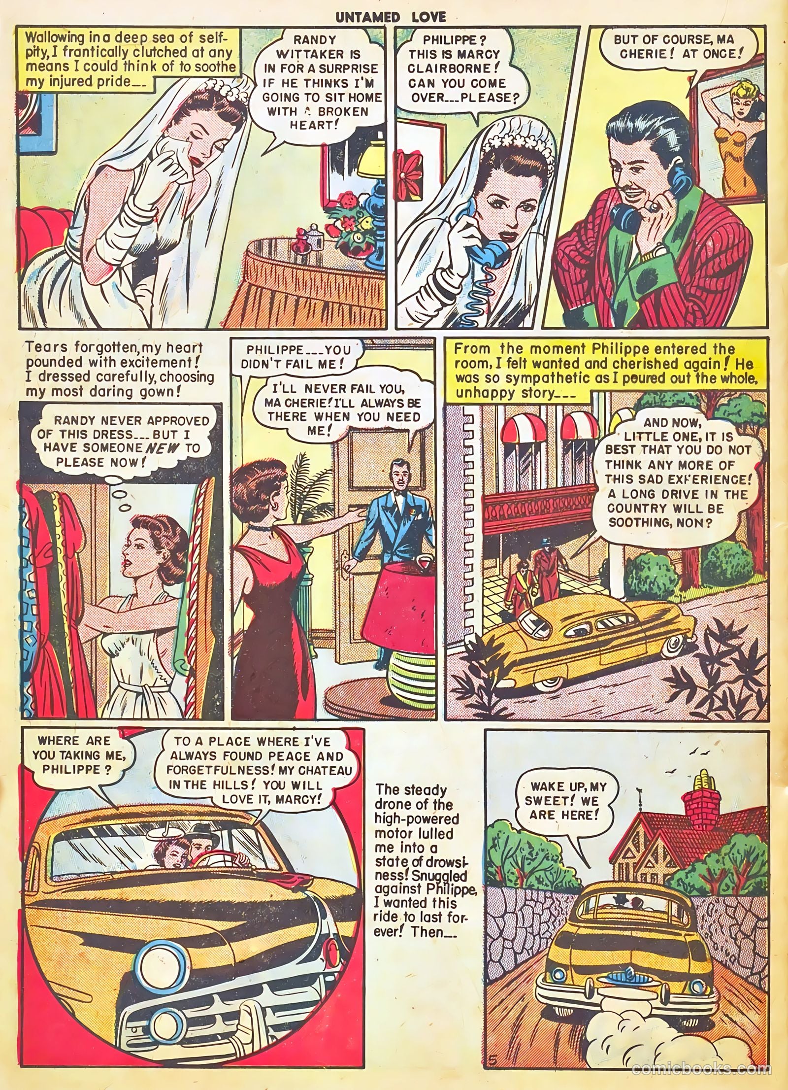 Untamed Love #3 (1950) — page 22 of 37