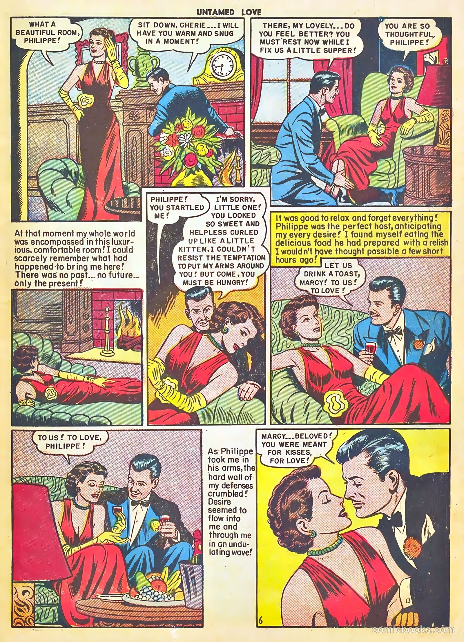 Untamed Love #3 (1950) — page 23 of 37