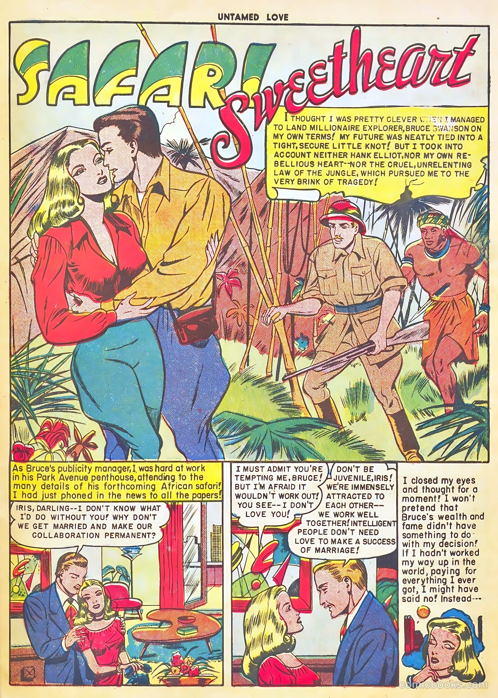 Untamed Love #3 (1950) — page 27 of 37