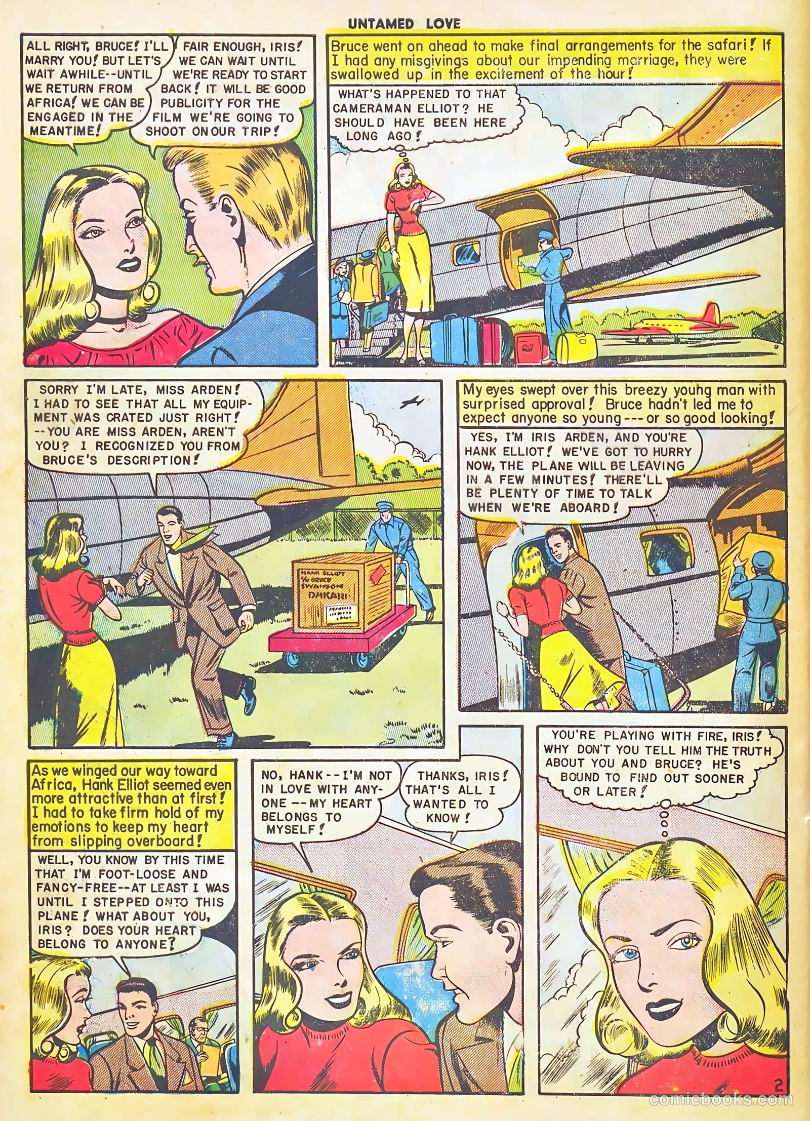 Untamed Love #3 (1950) — page 28 of 37