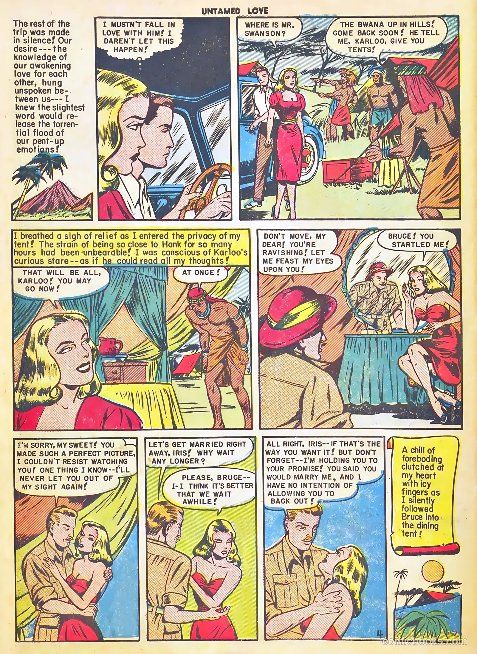 Untamed Love #3 (1950) — page 30 of 37