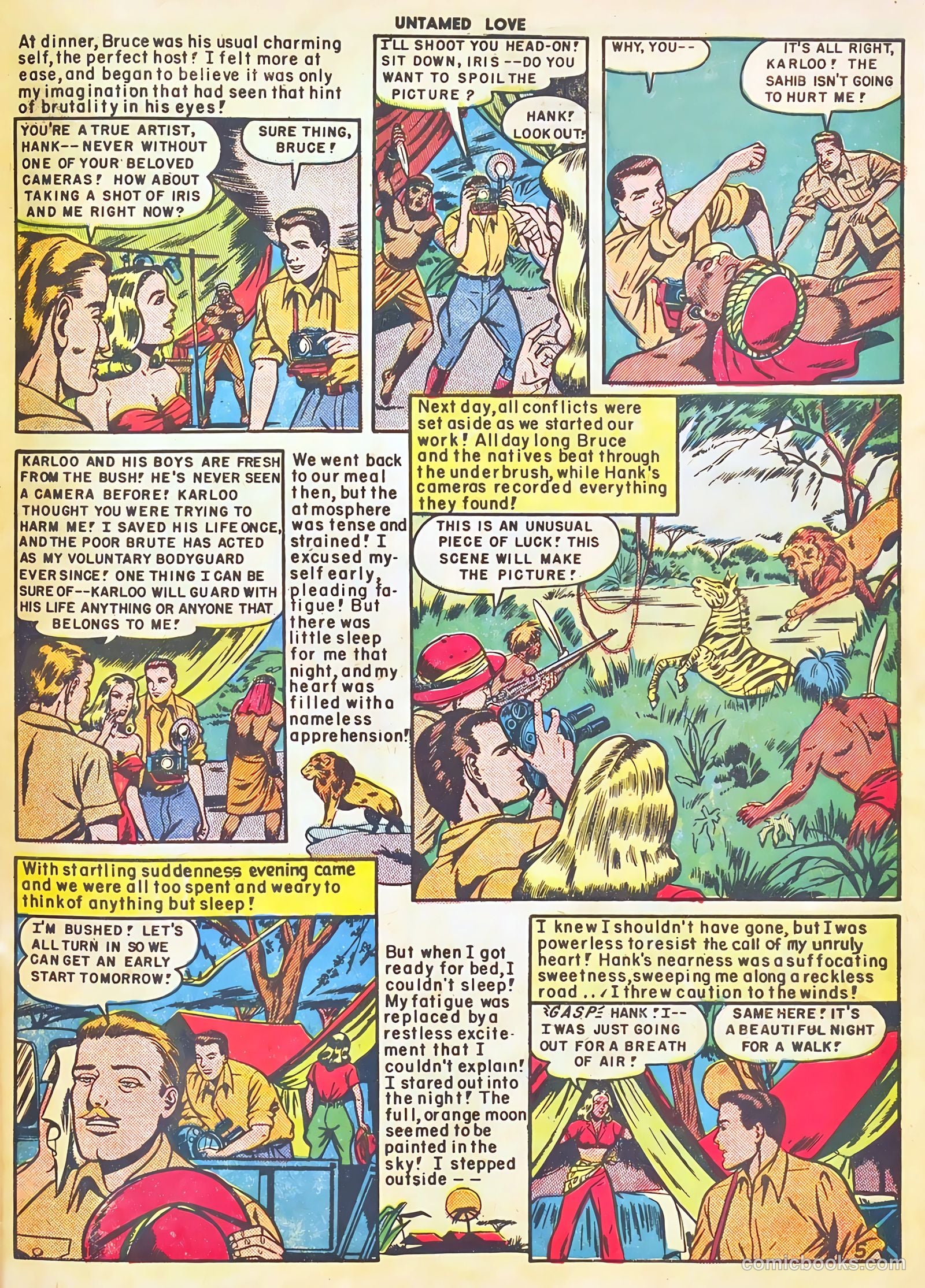 Untamed Love #3 (1950) — page 31 of 37