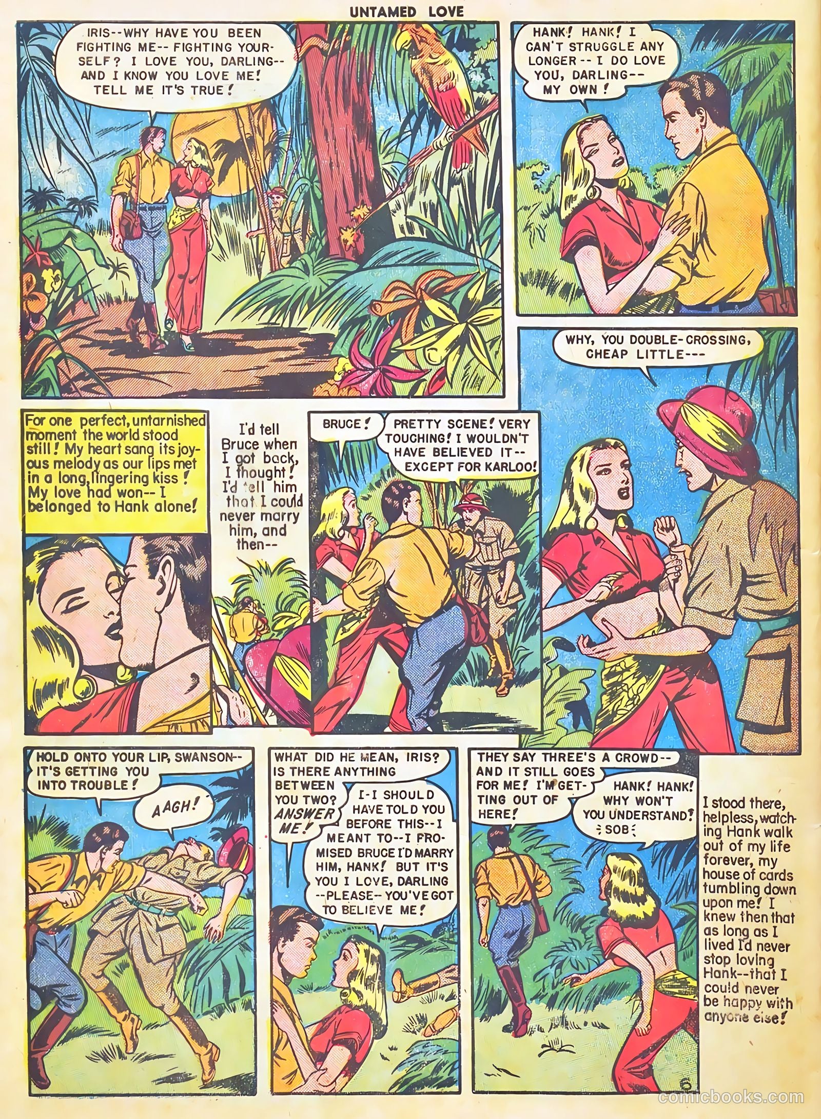 Untamed Love #3 (1950) — page 32 of 37