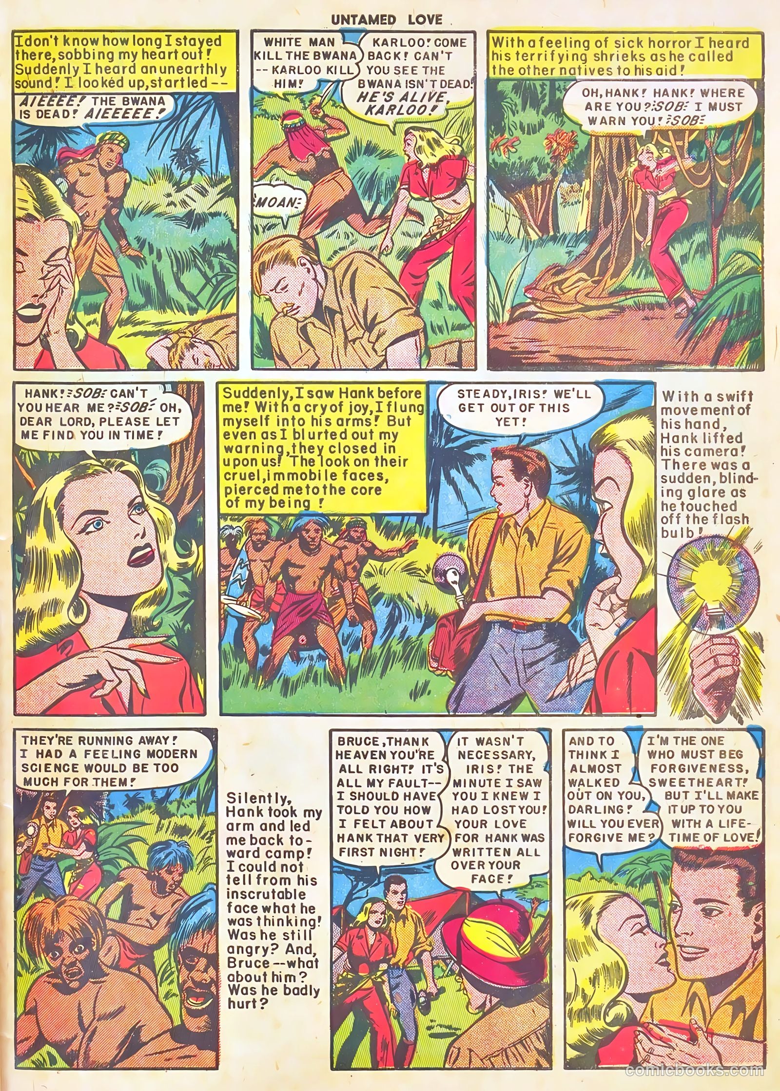 Untamed Love #3 (1950) — page 33 of 37