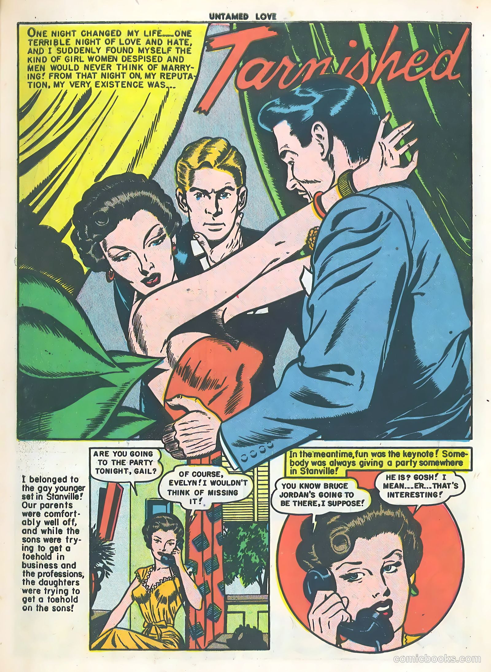 Untamed Love #4 (1950) — page 3 of 36