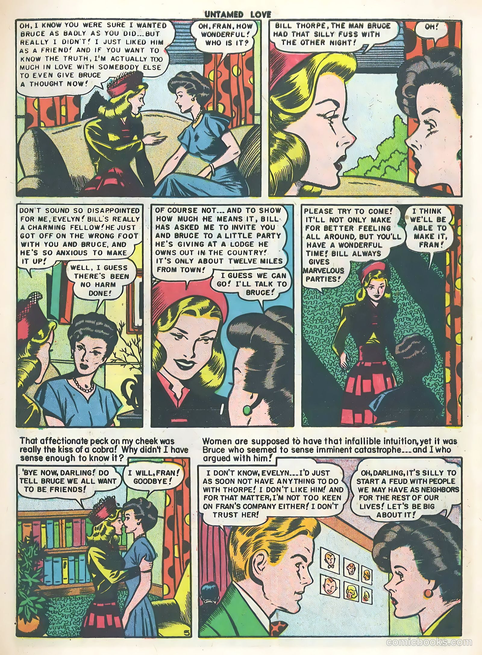 Untamed Love #4 (1950) — page 7 of 36