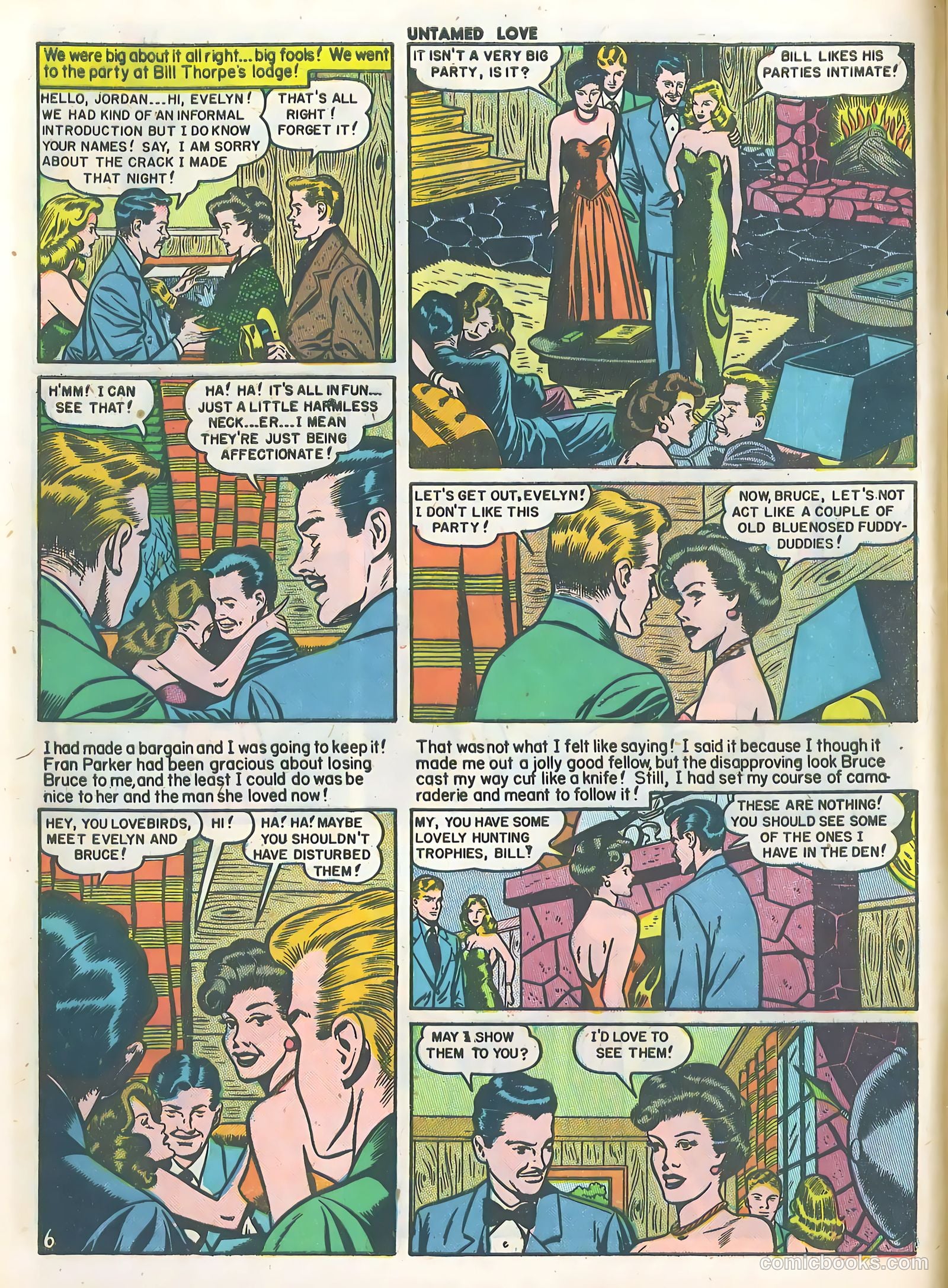 Untamed Love #4 (1950) — page 8 of 36