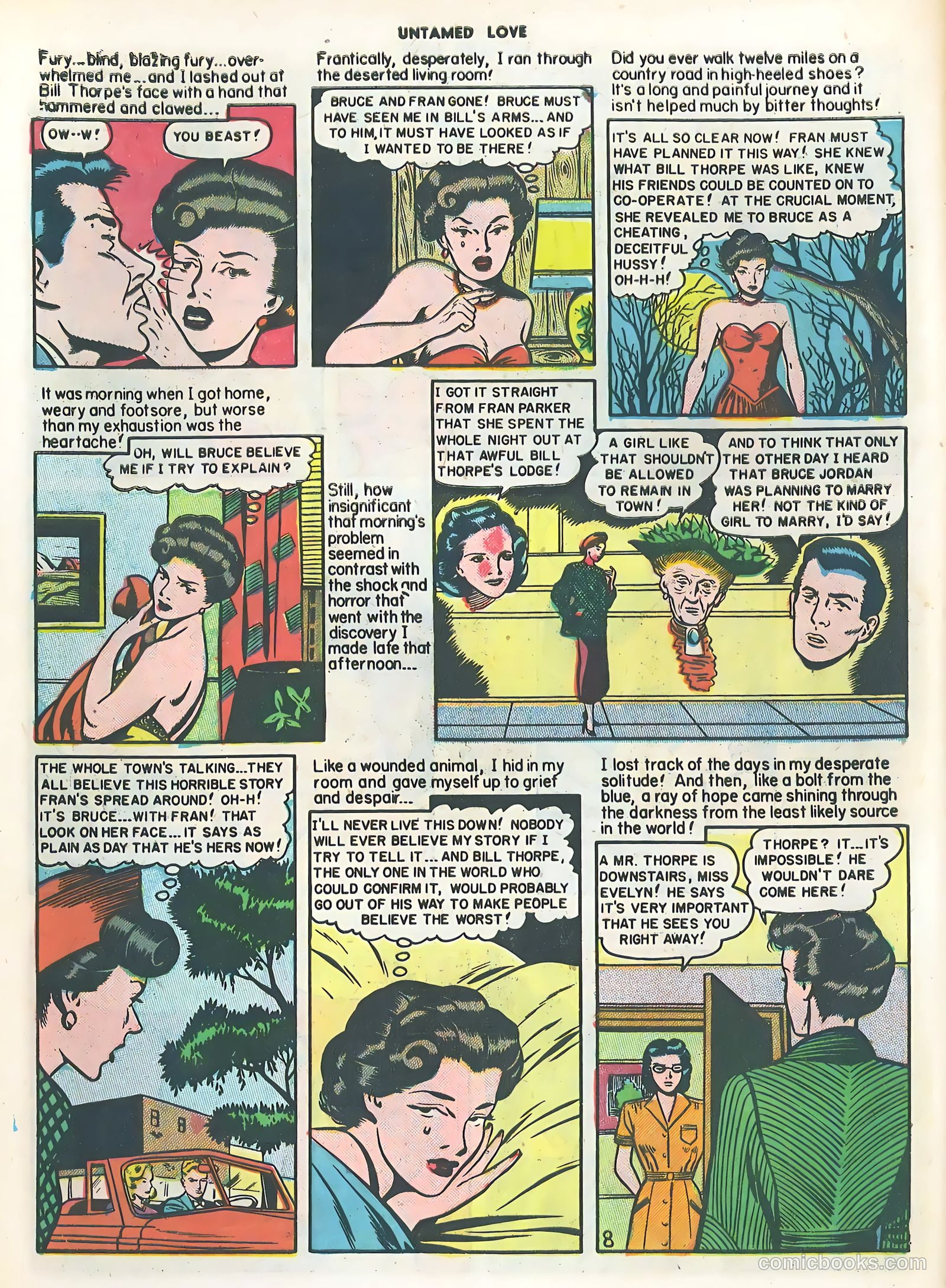 Untamed Love #4 (1950) — page 10 of 36