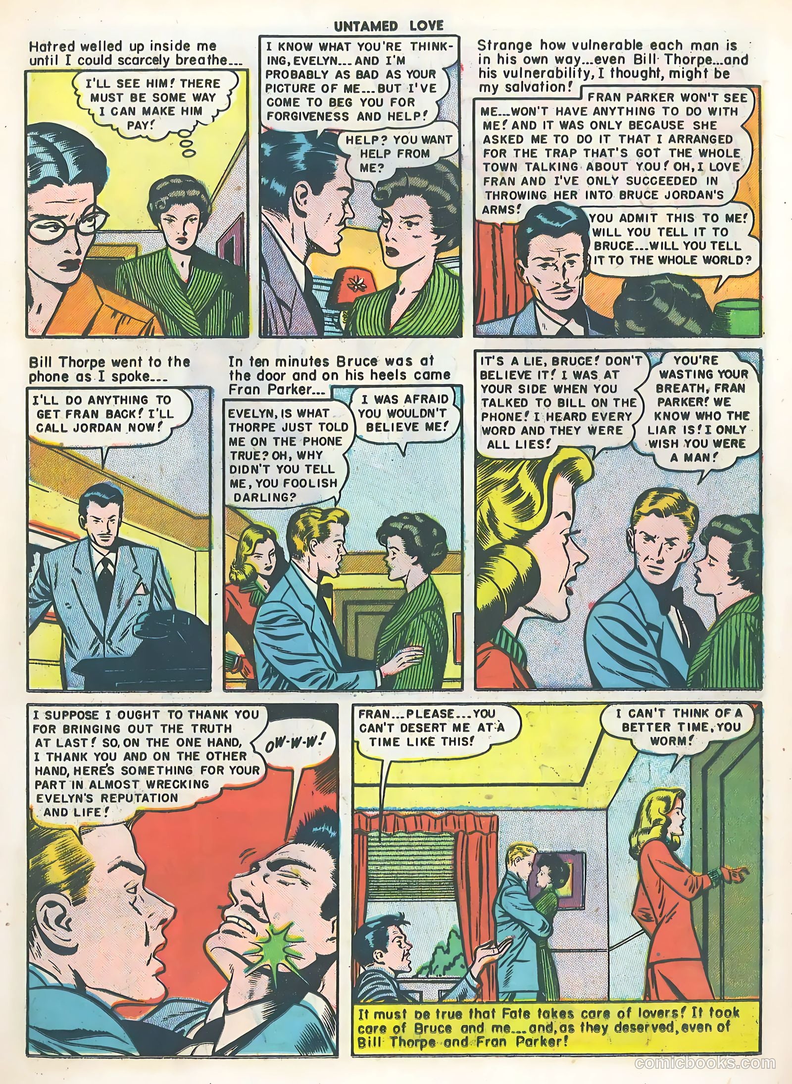Untamed Love #4 (1950) — page 11 of 36