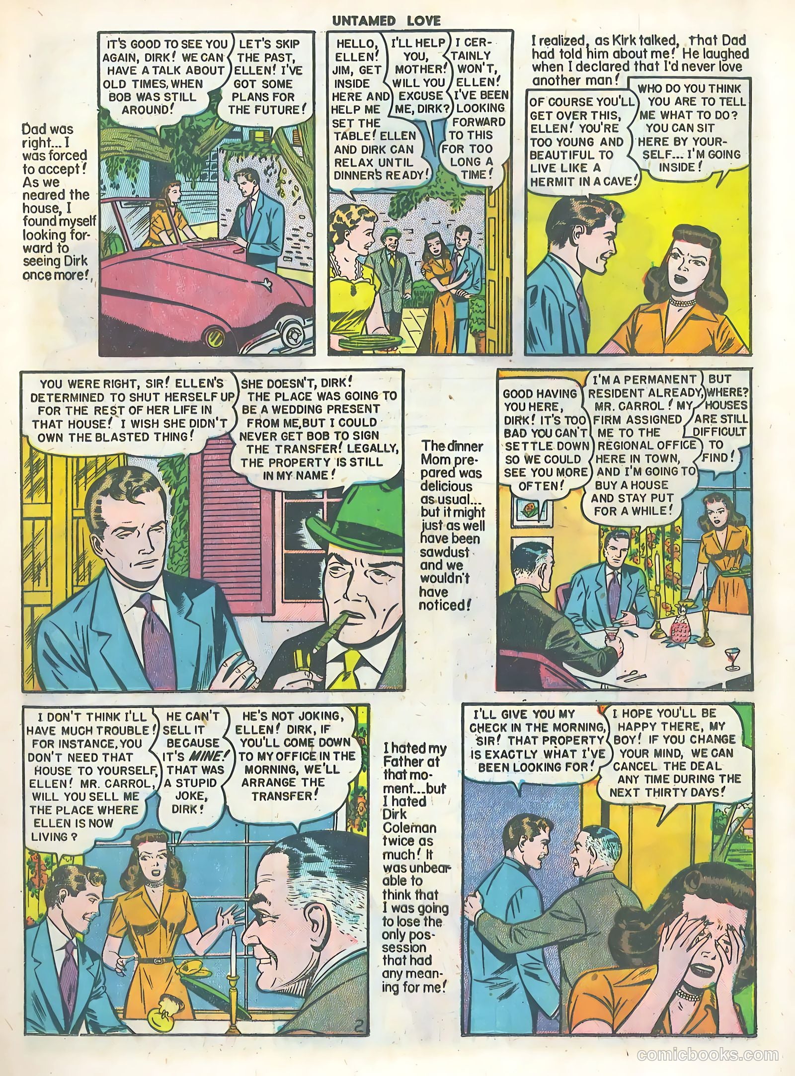 Untamed Love #4 (1950) — page 13 of 36