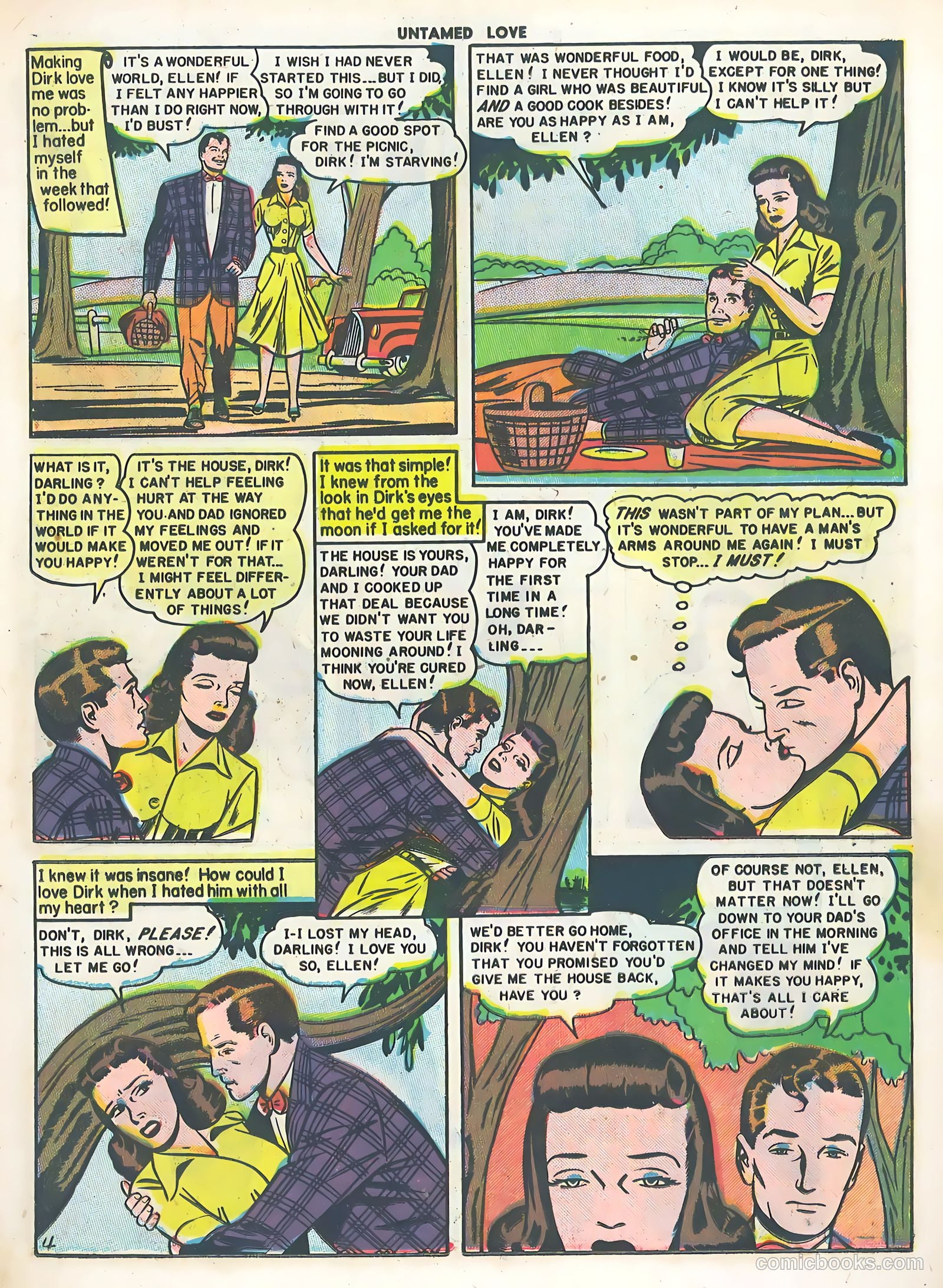 Untamed Love #4 (1950) — page 15 of 36