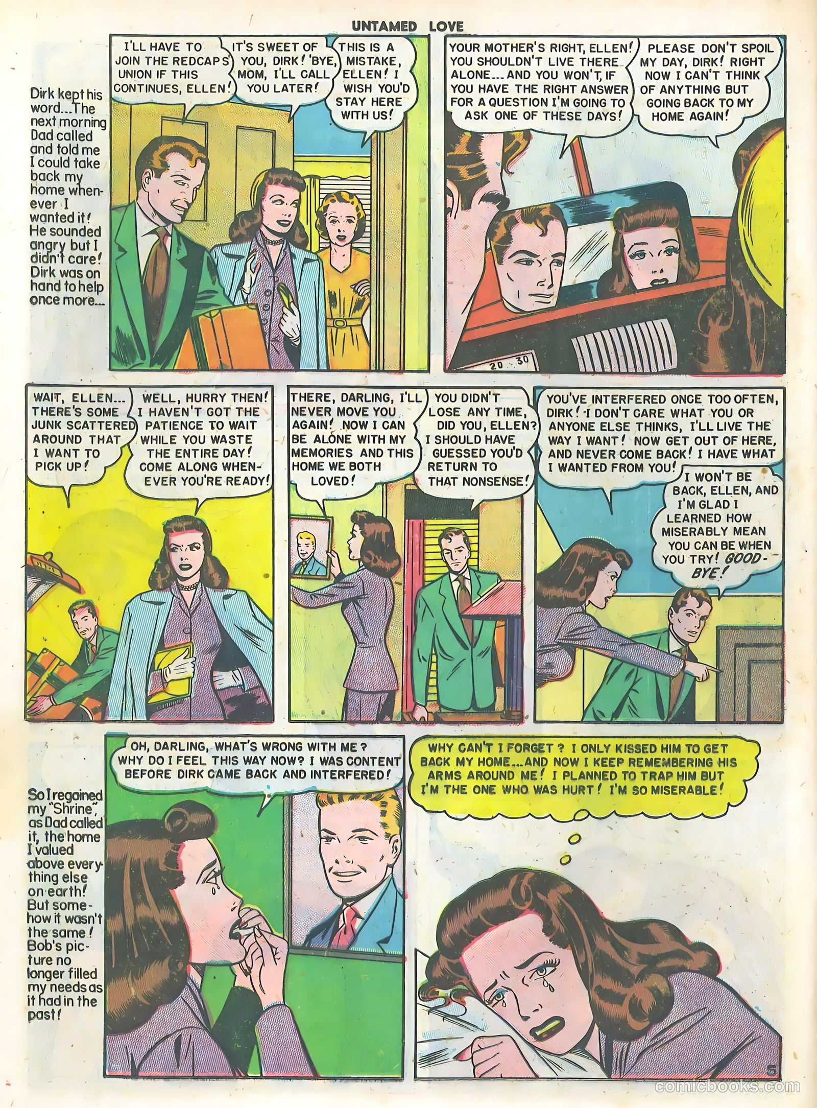 Untamed Love #4 (1950) — page 16 of 36
