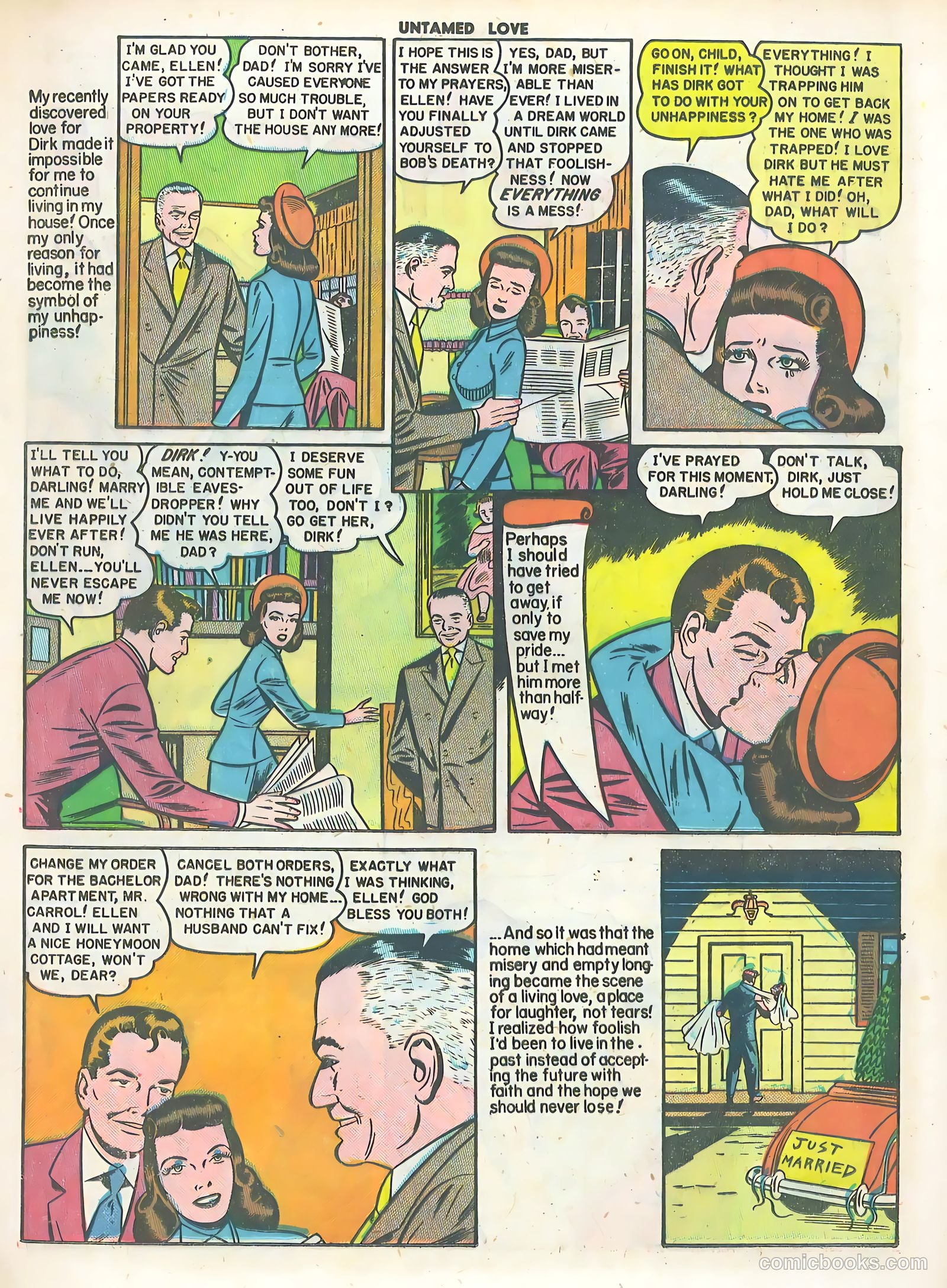 Untamed Love #4 (1950) — page 17 of 36
