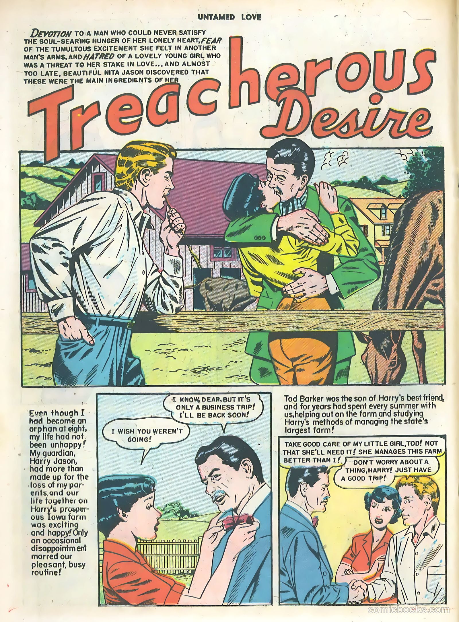 Untamed Love #4 (1950) — page 18 of 36