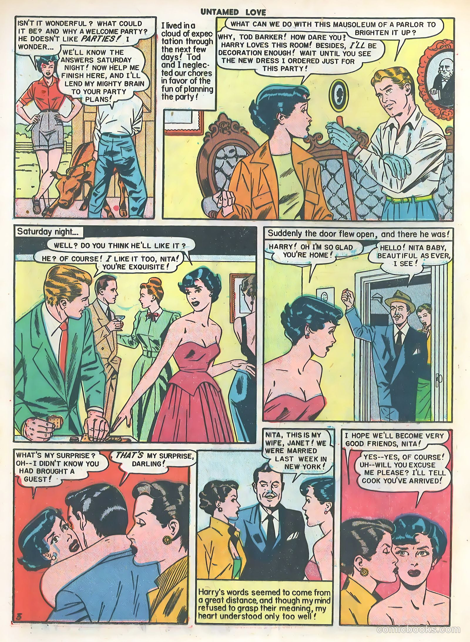 Untamed Love #4 (1950) — page 20 of 36