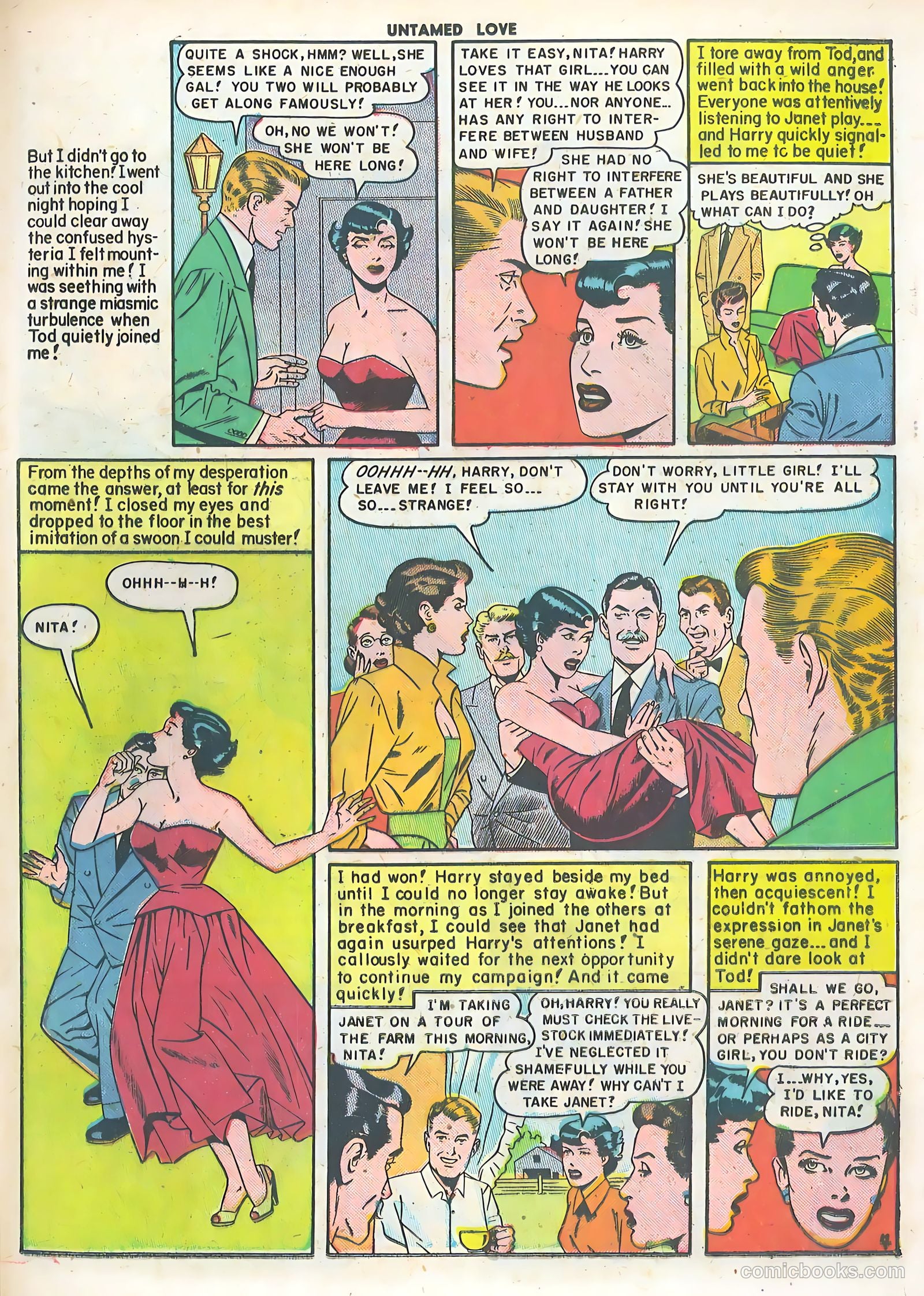 Untamed Love #4 (1950) — page 21 of 36