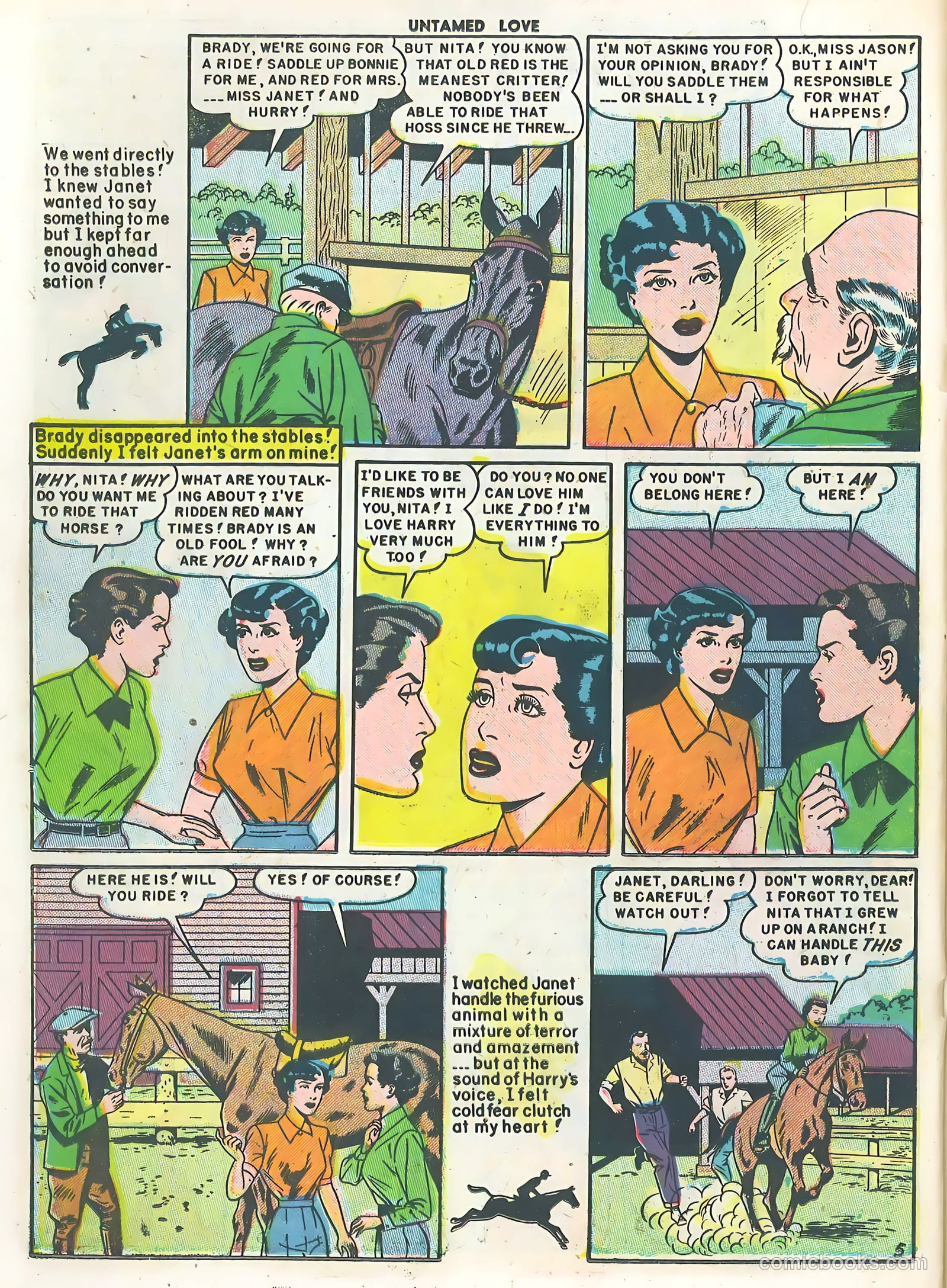 Untamed Love #4 (1950) — page 22 of 36