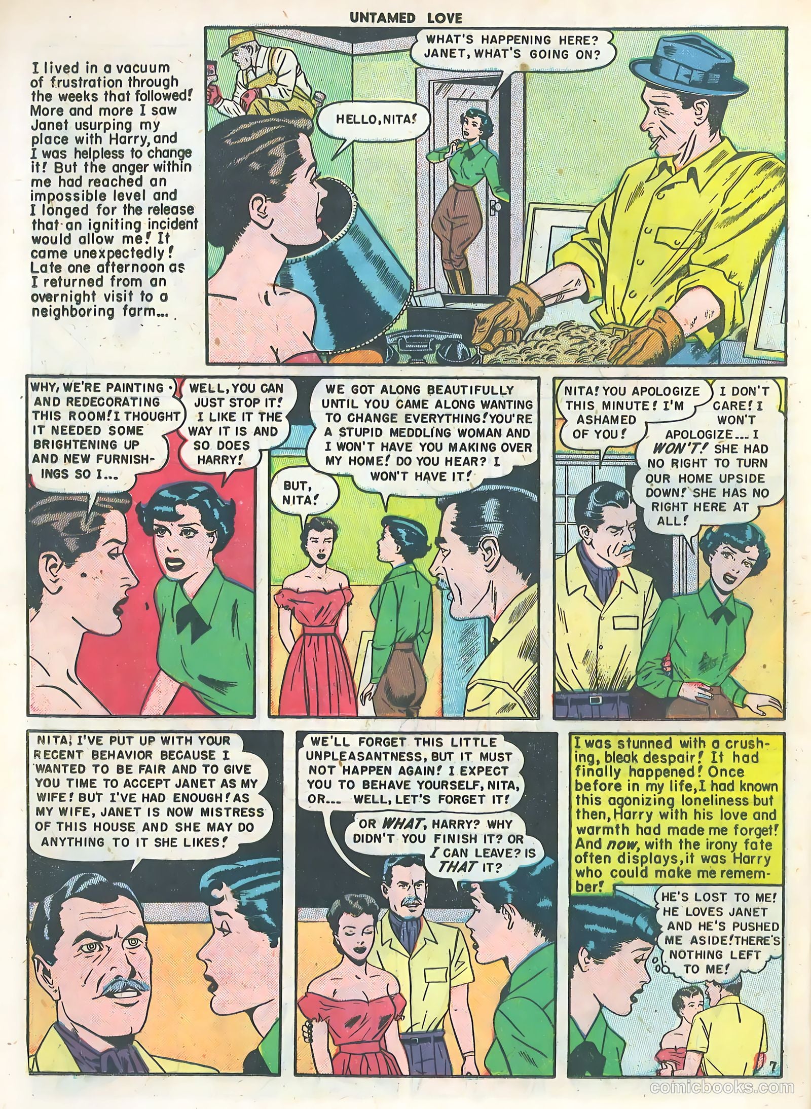 Untamed Love #4 (1950) — page 24 of 36